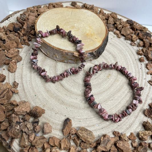 Rhodoniet splitarmband