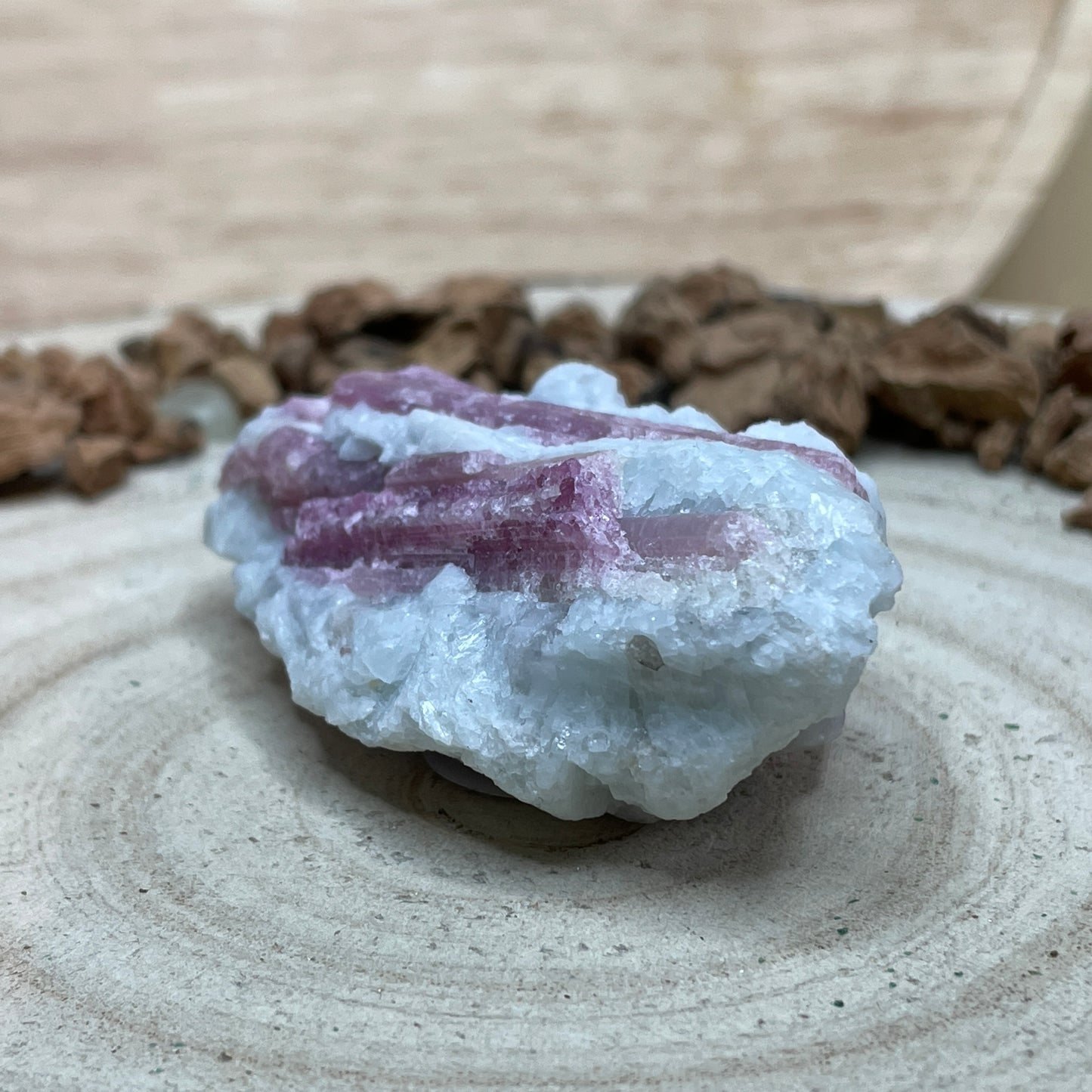 Roze Toermalijn ruw nr.3