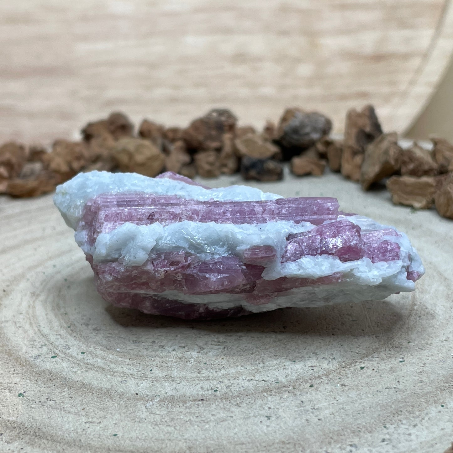 Roze Toermalijn ruw nr.3