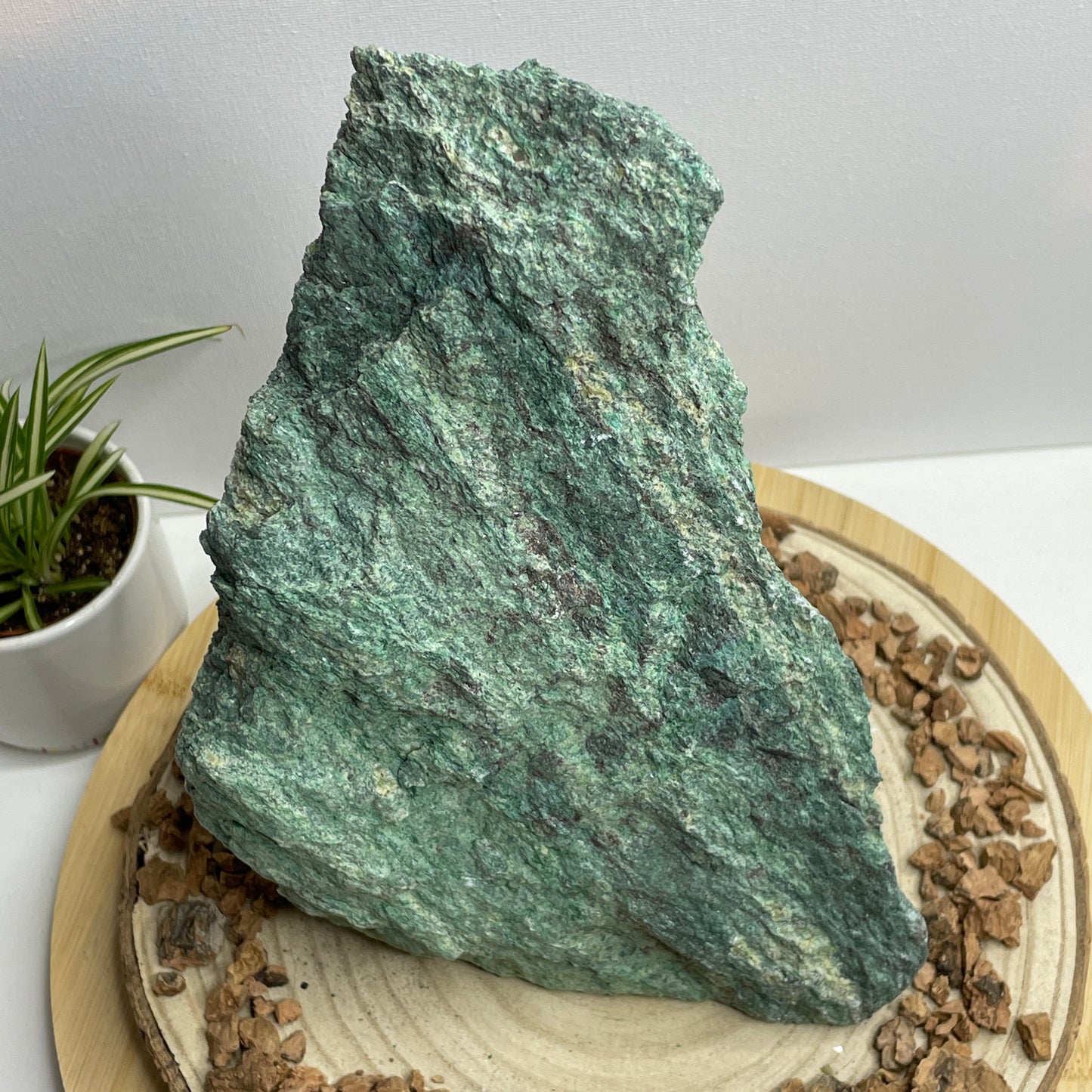 Fuchsiet ruw cut base XL