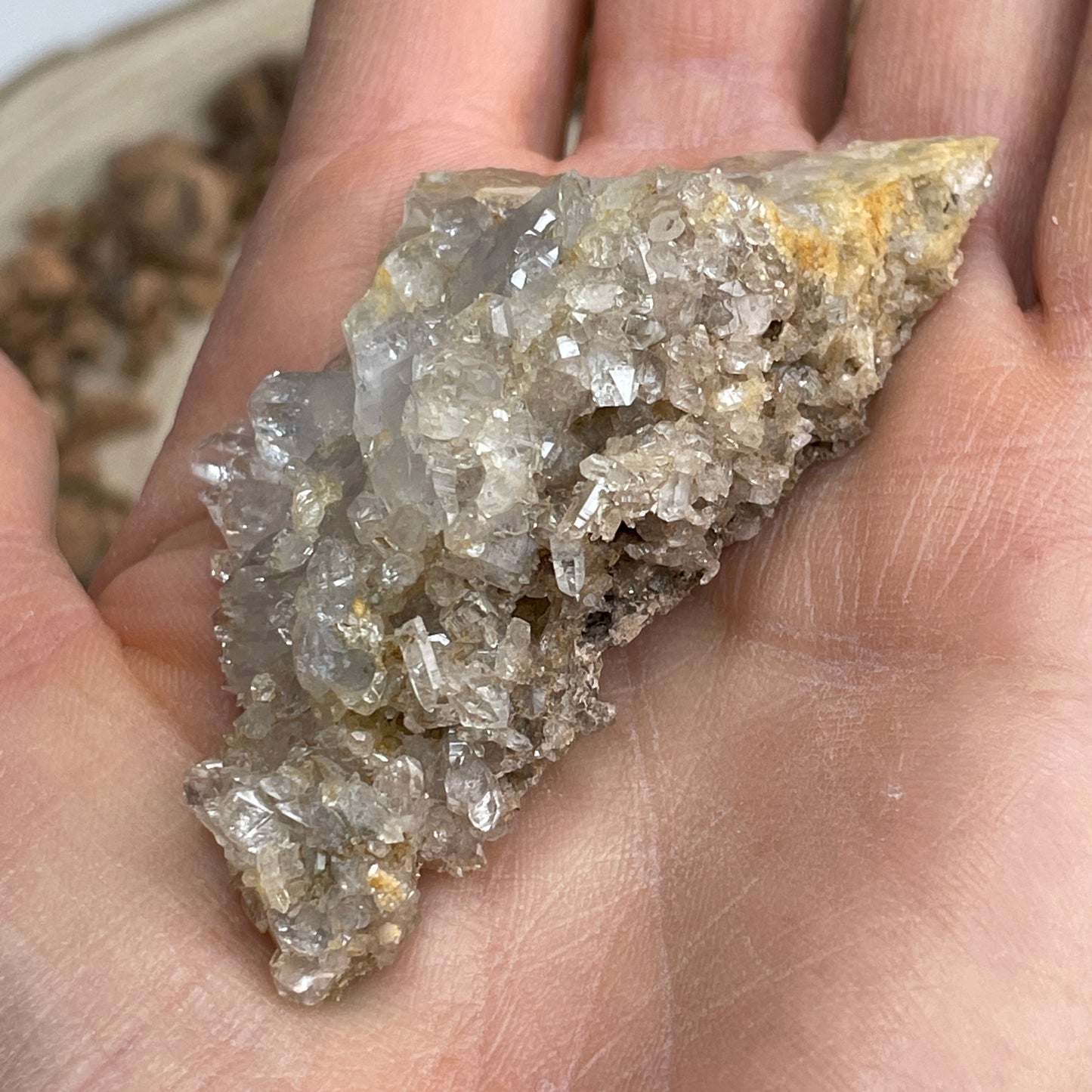 Bergkristal cluster nr.2