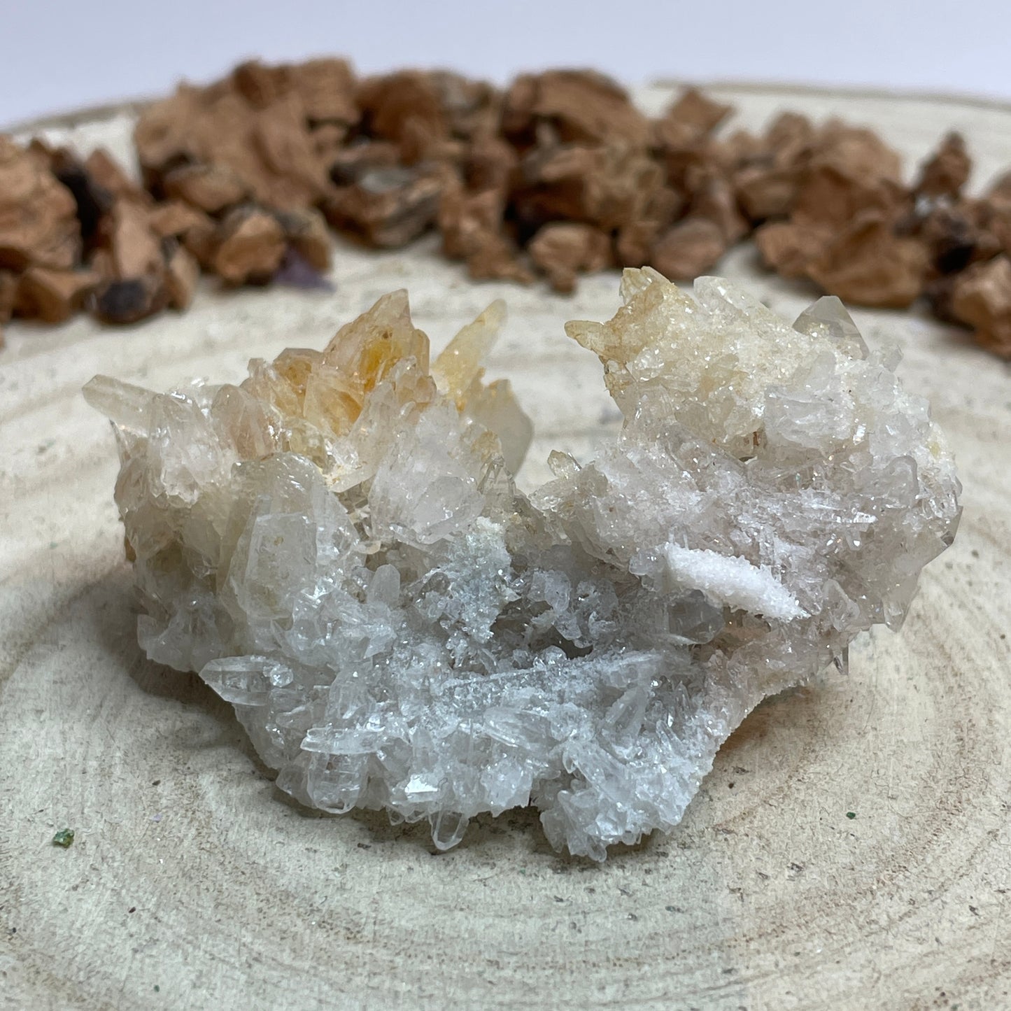 Bergkristal cluster nr.1