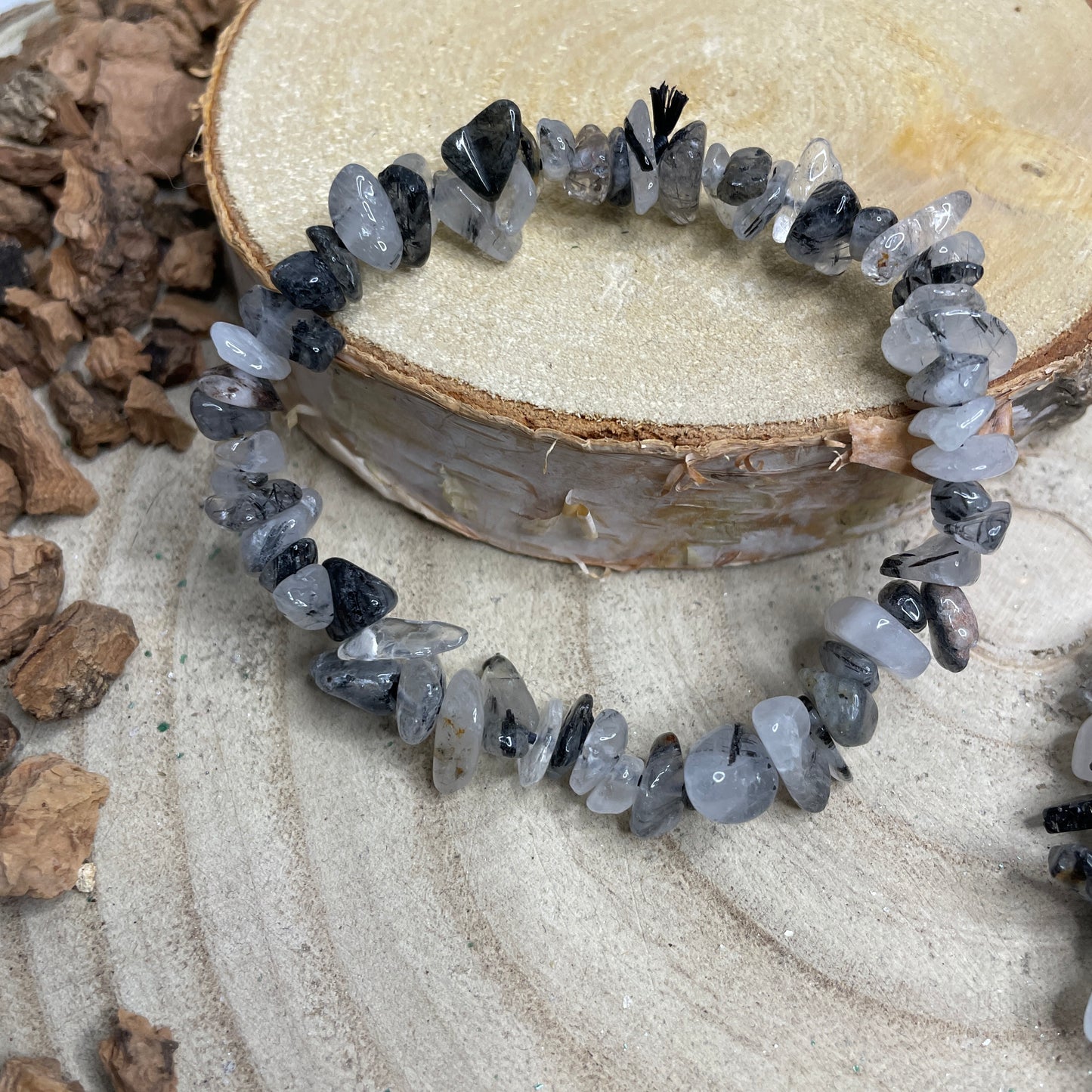 Toermalijnkwarts splitarmband