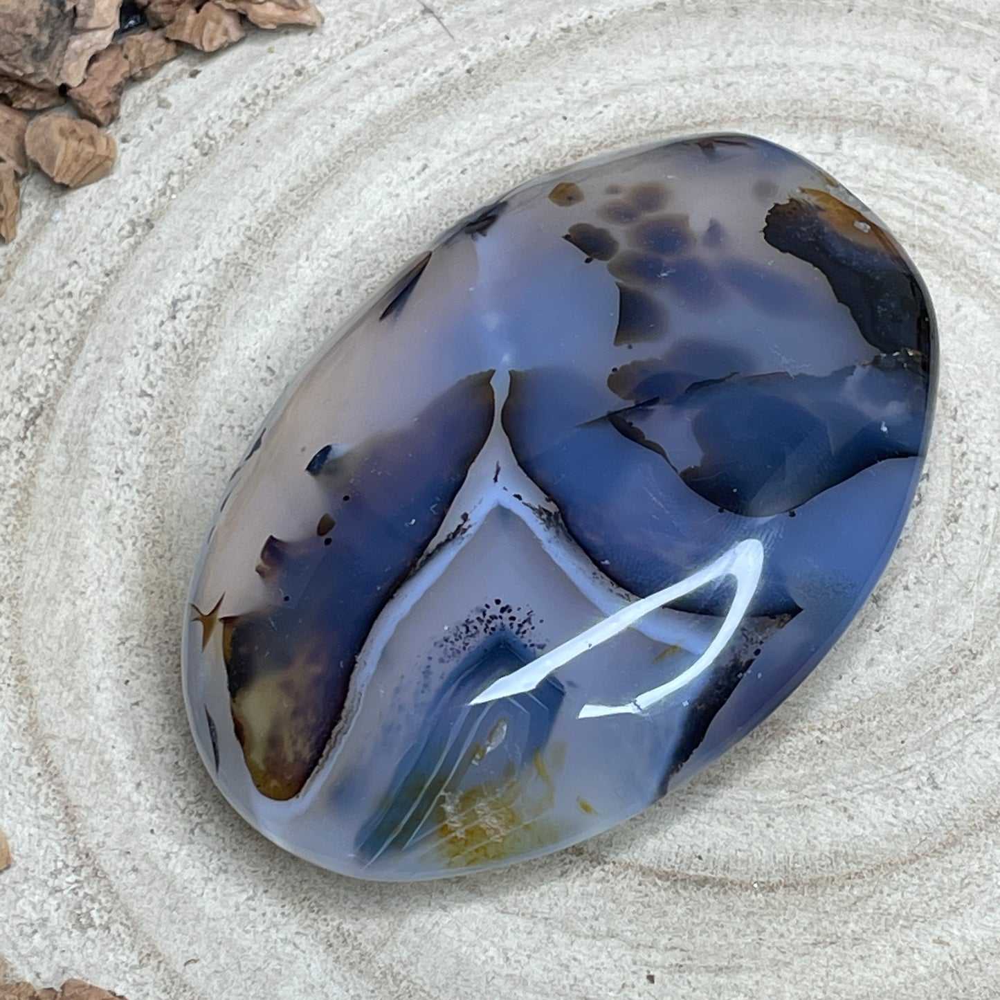 Dendriet Agaat handsteen 1