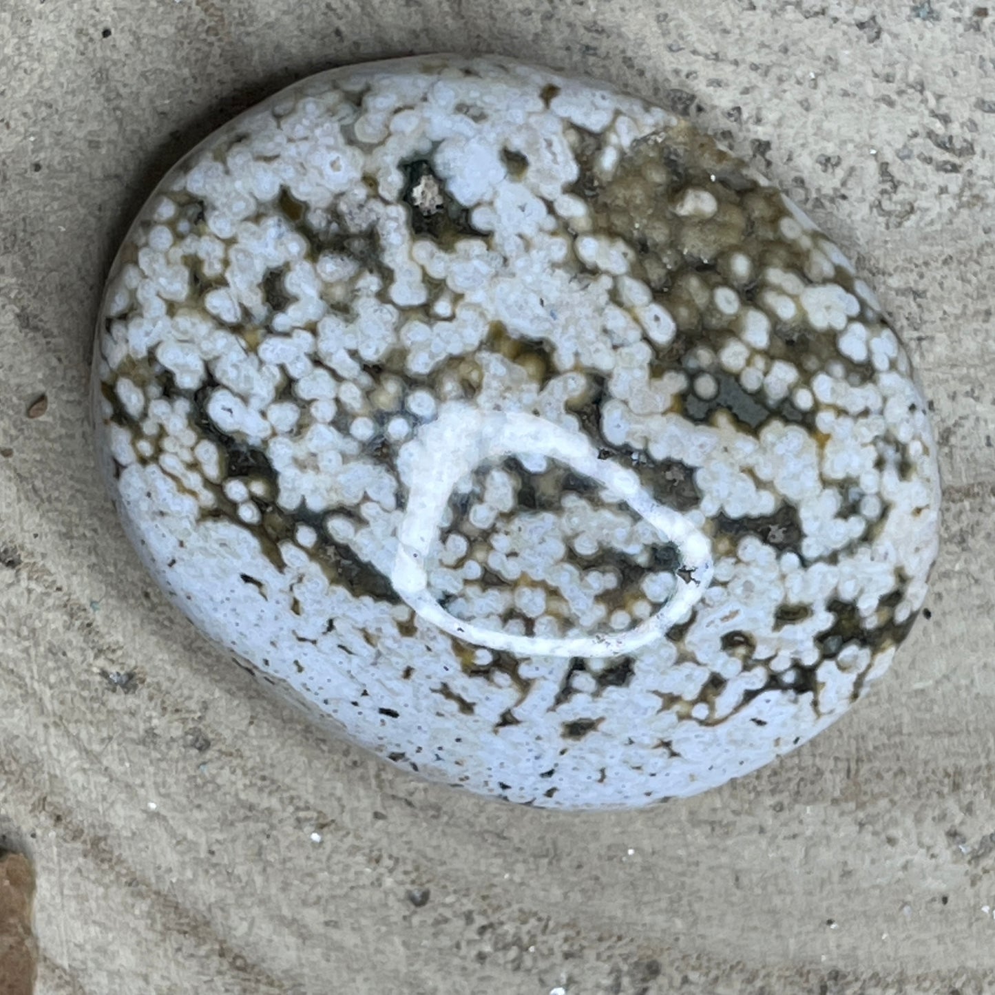 Oceaan Jaspis handsteen