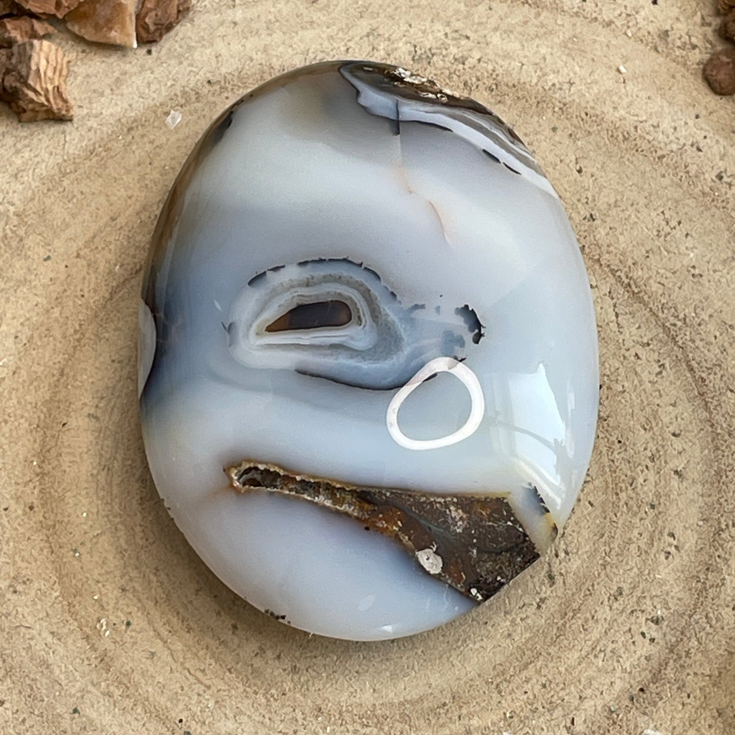 Dendriet Agaat handsteen nr. 5