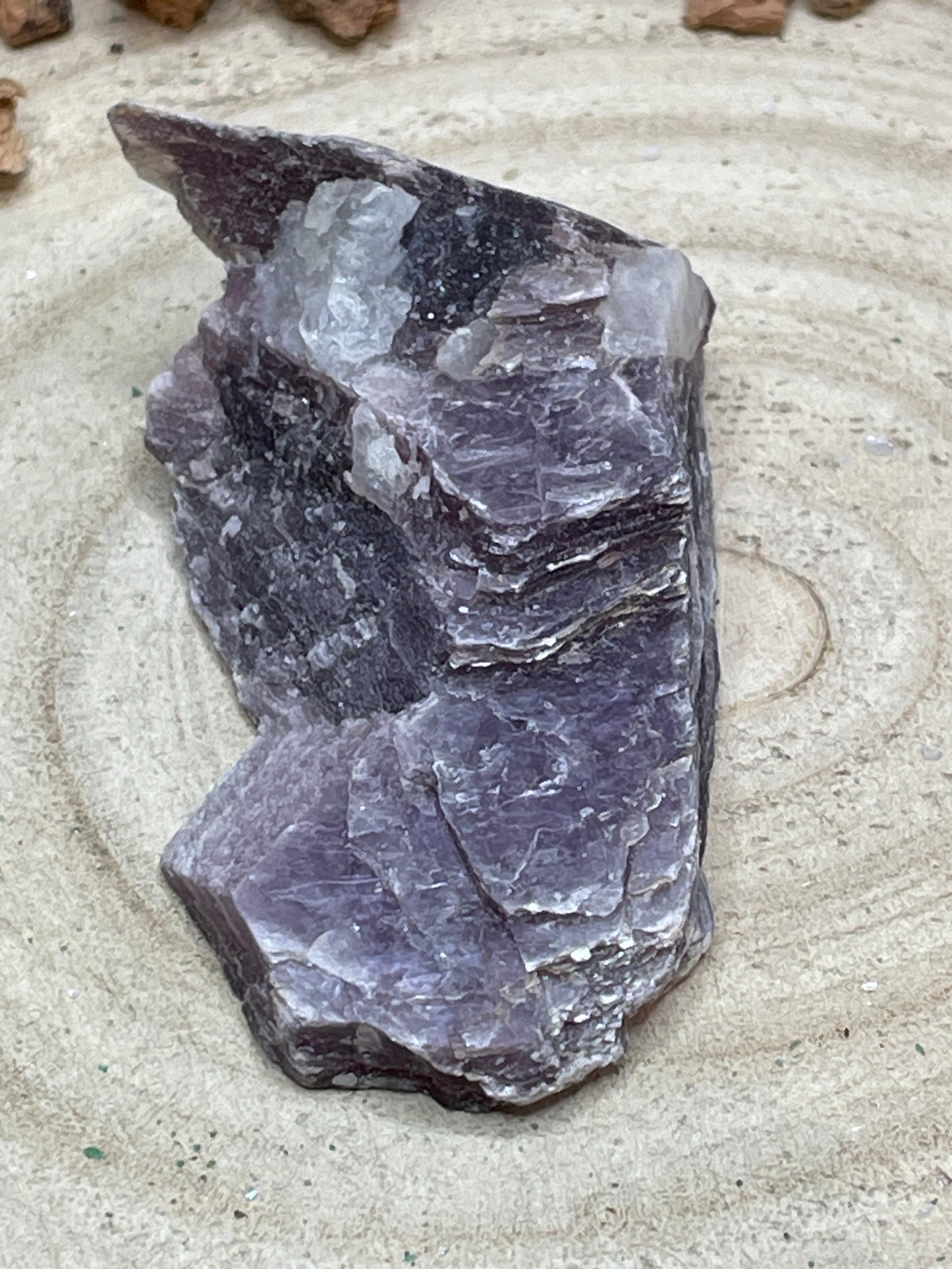 Lepidoliet ruw (gelaagd) nr.2