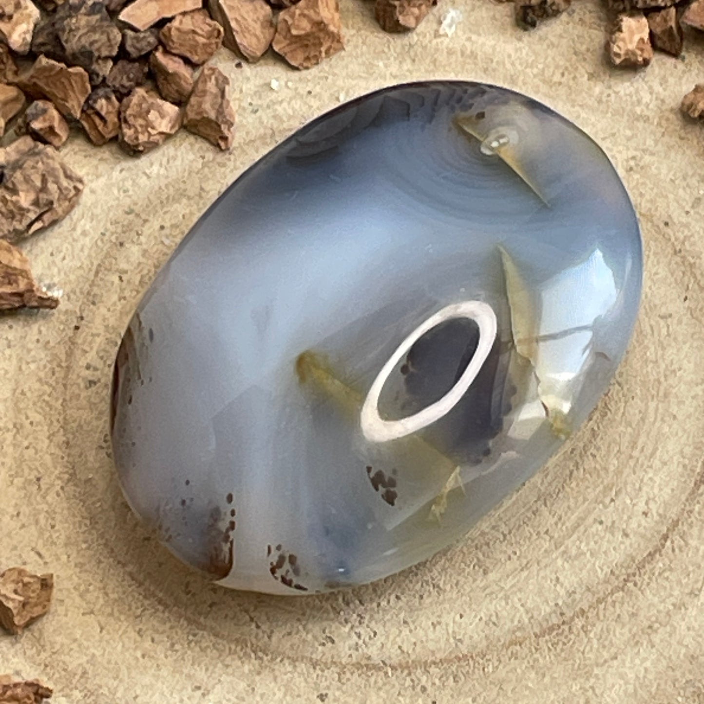 Dendriet Agaat handsteen nr. 6