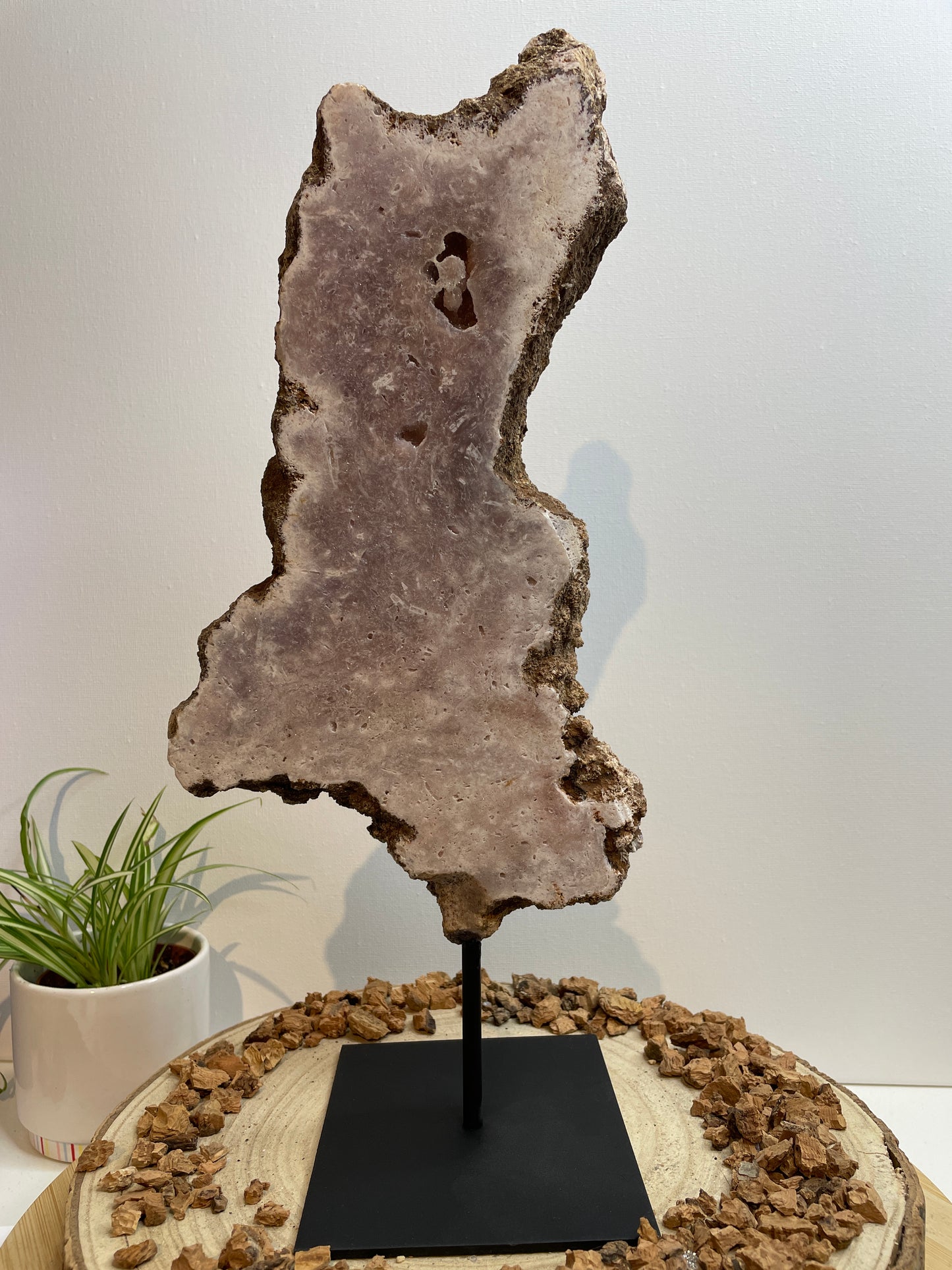 Roze Amethist op standaard nr.3