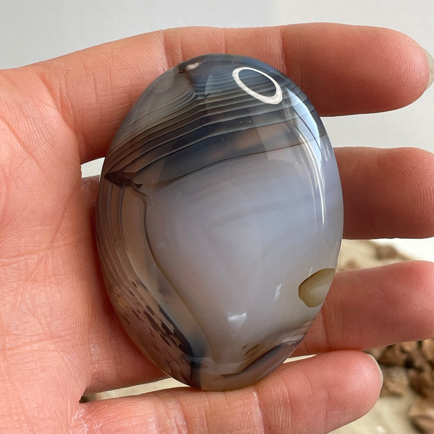 Dendriet Agaat handsteen nr. 4