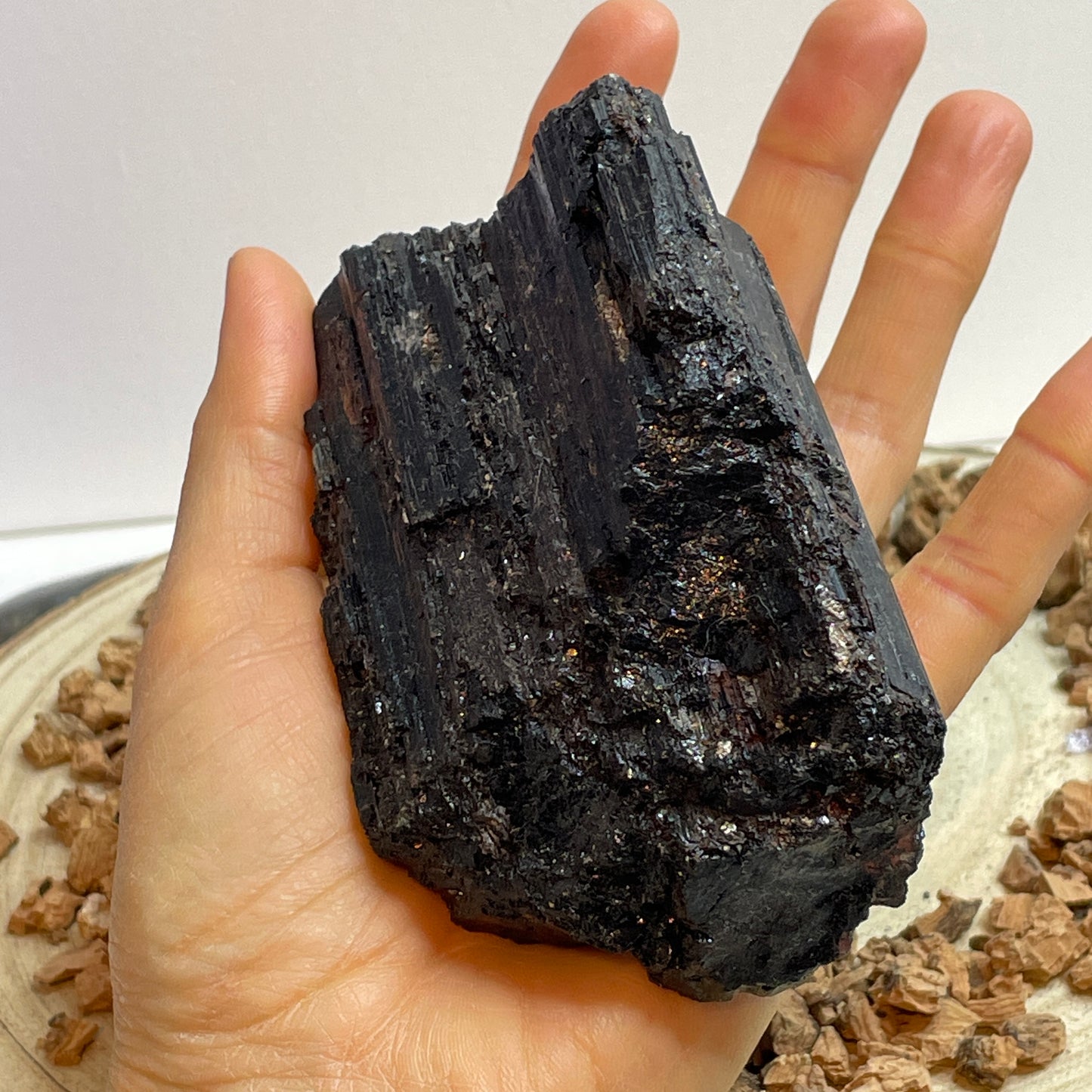 Zwarte Toermalijn ruw nr.9 A++