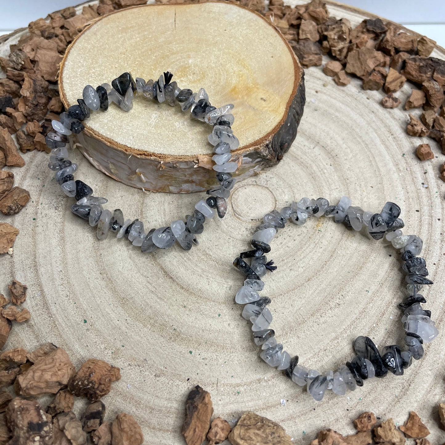 Toermalijnkwarts splitarmband