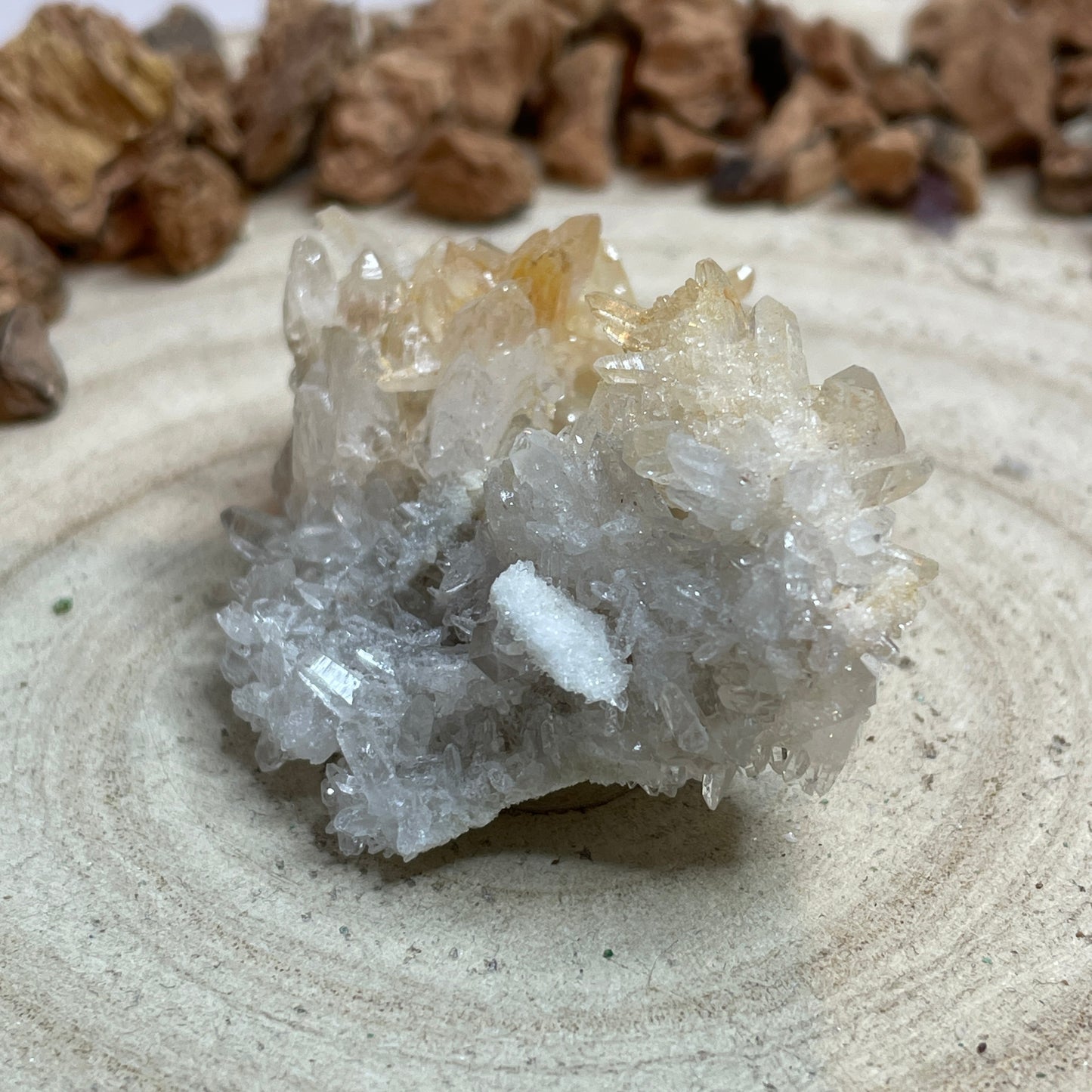 Bergkristal cluster nr.1