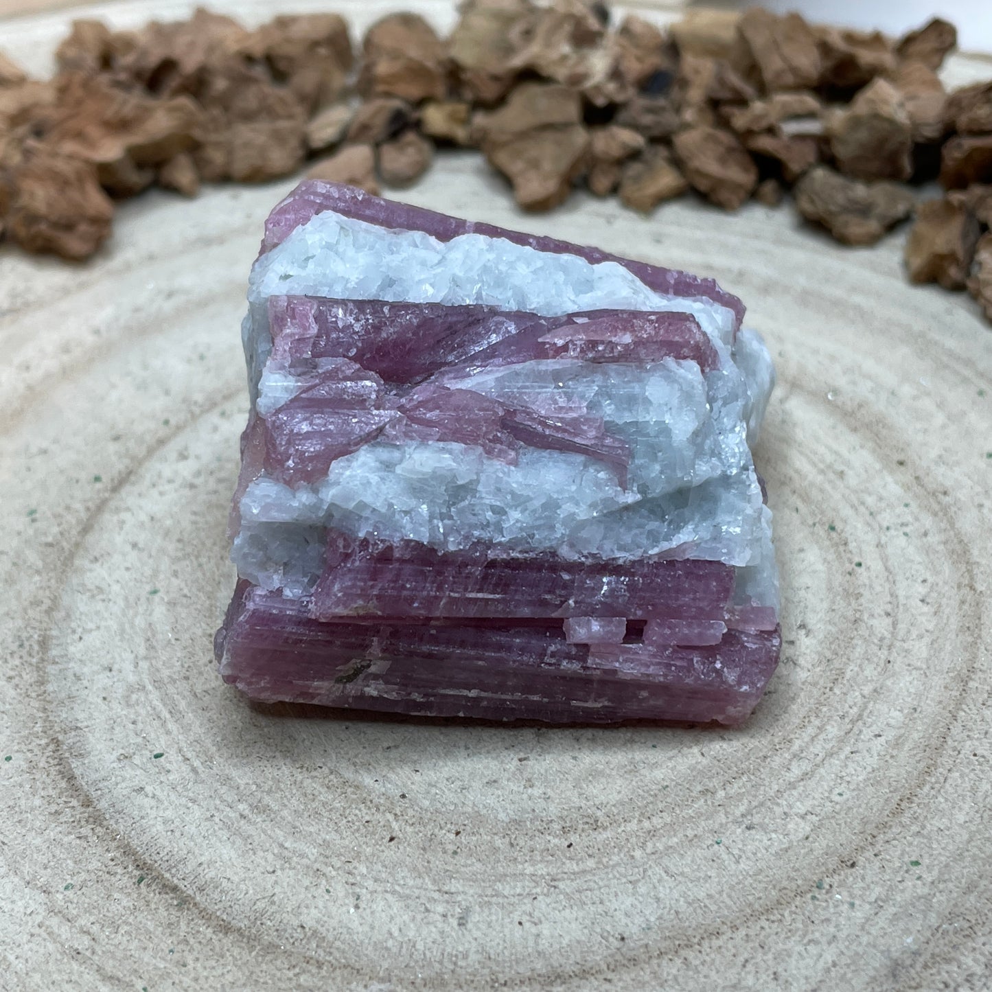 Roze Toermalijn ruw nr.5