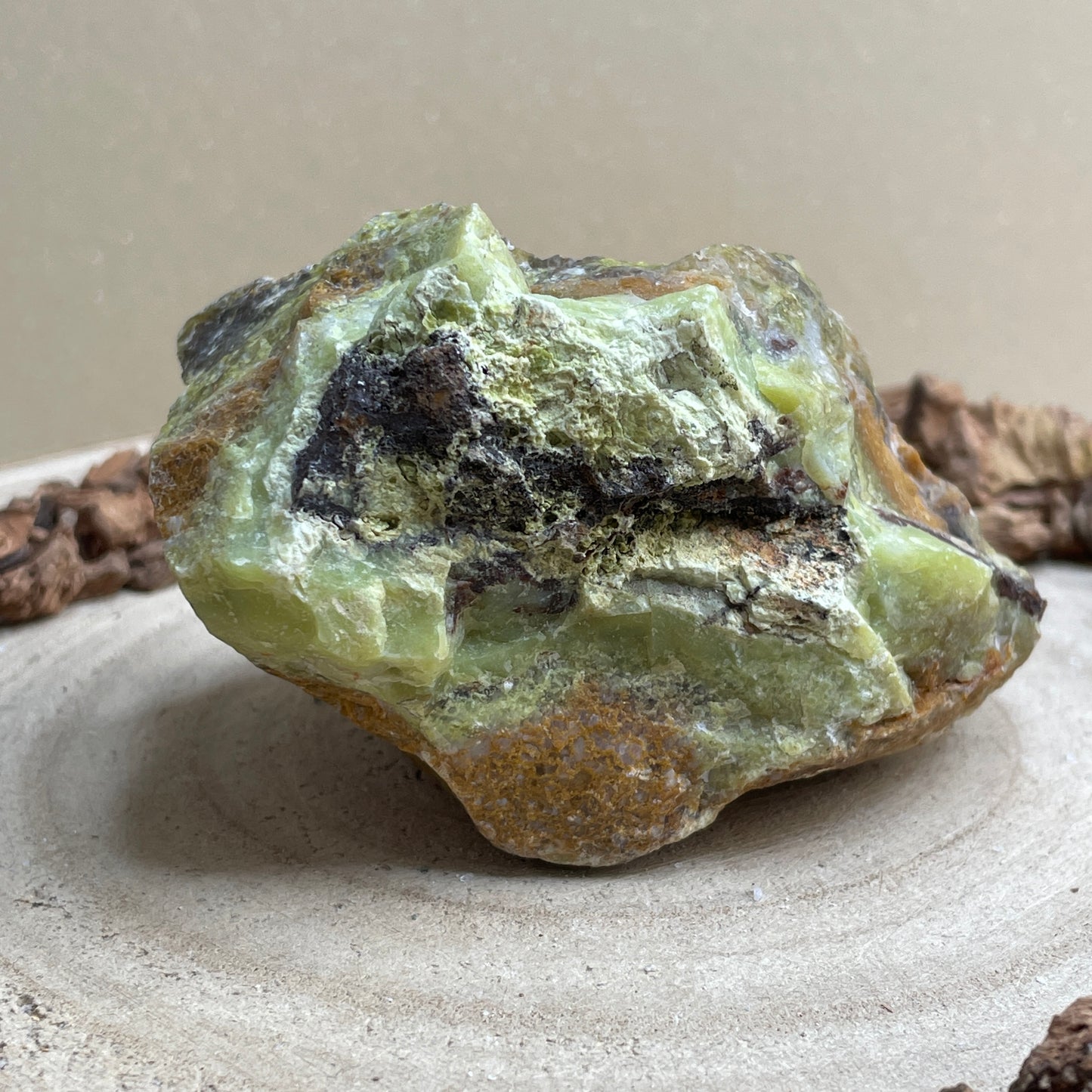 Groene Opaal ruw nr.3