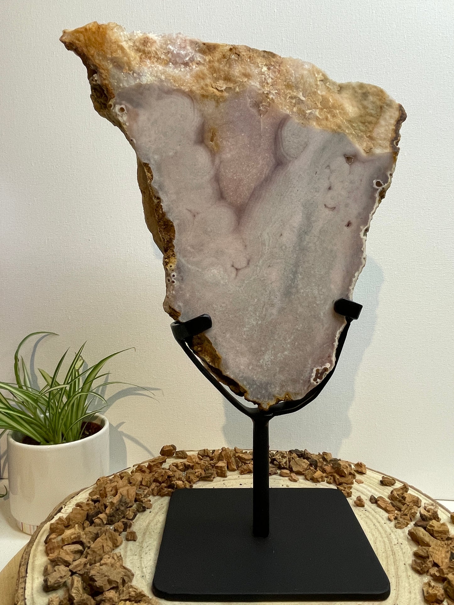 Roze Amethist op standaard nr.4