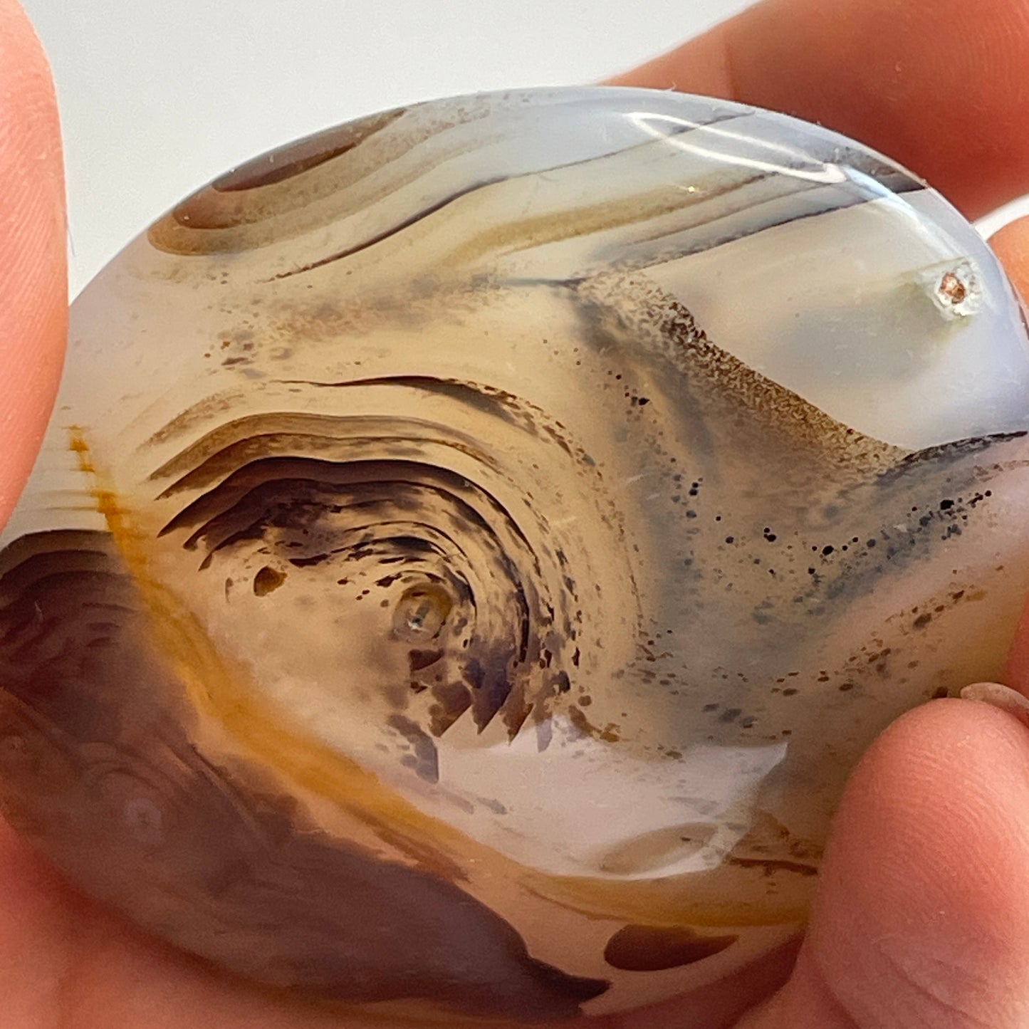 Dendriet Agaat handsteen nr. 6