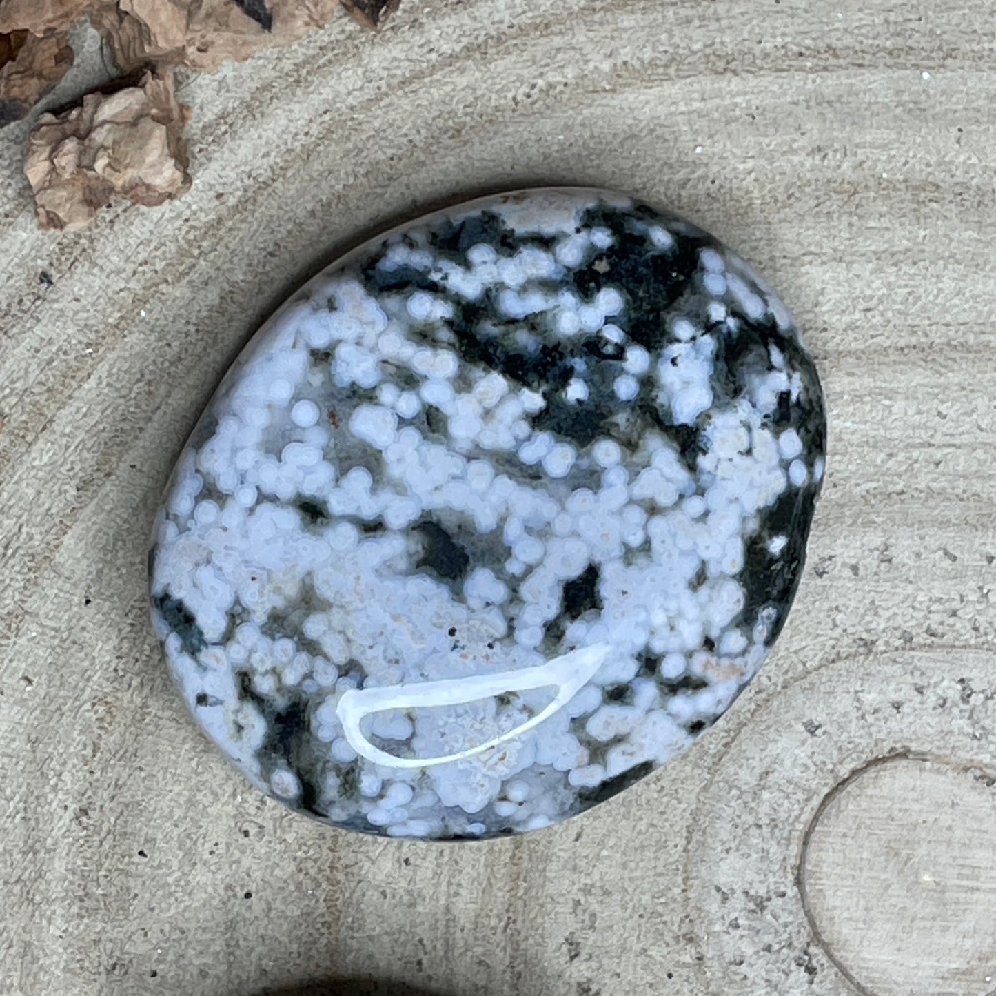 Oceaan Jaspis handsteen