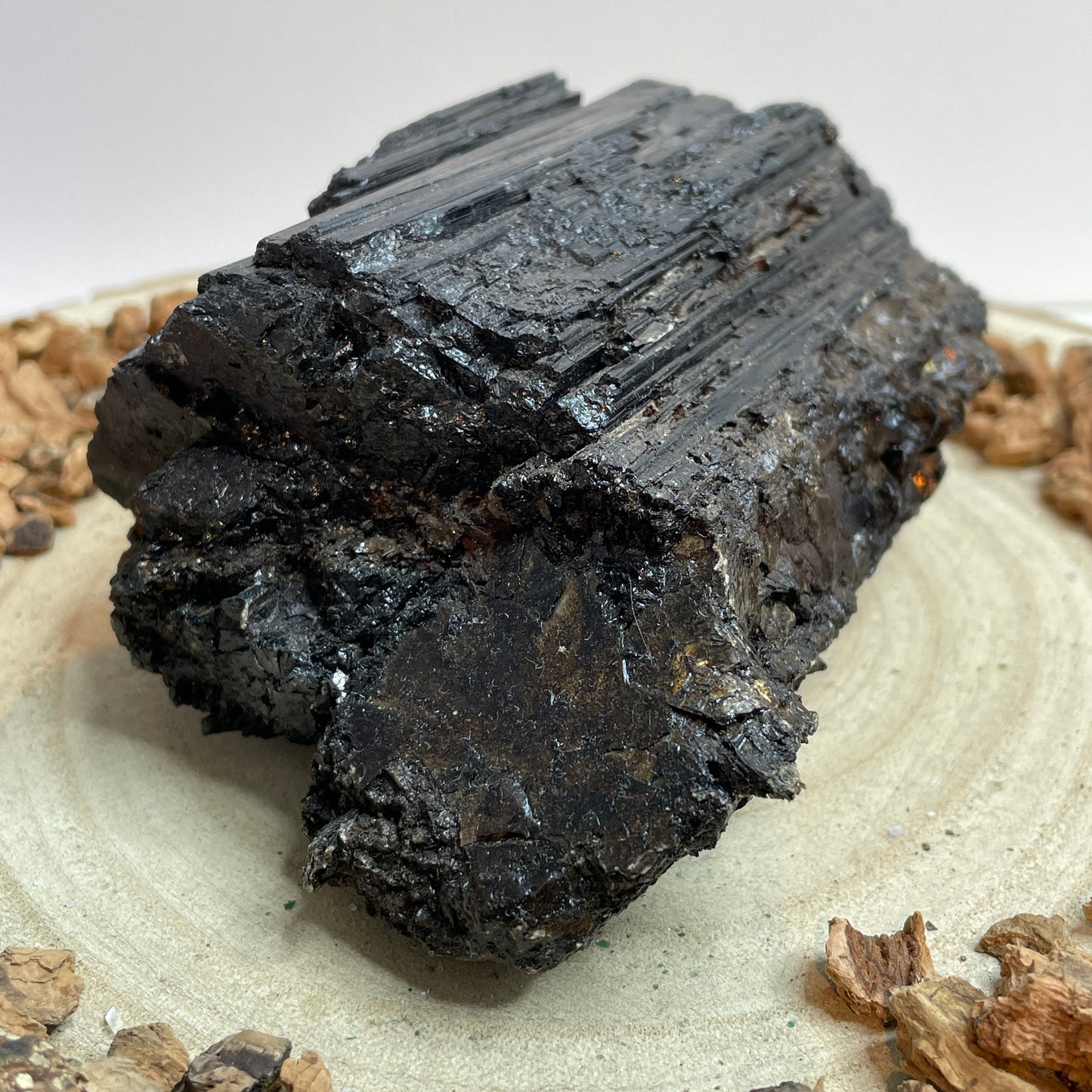 Zwarte Toermalijn ruw nr.10 A++