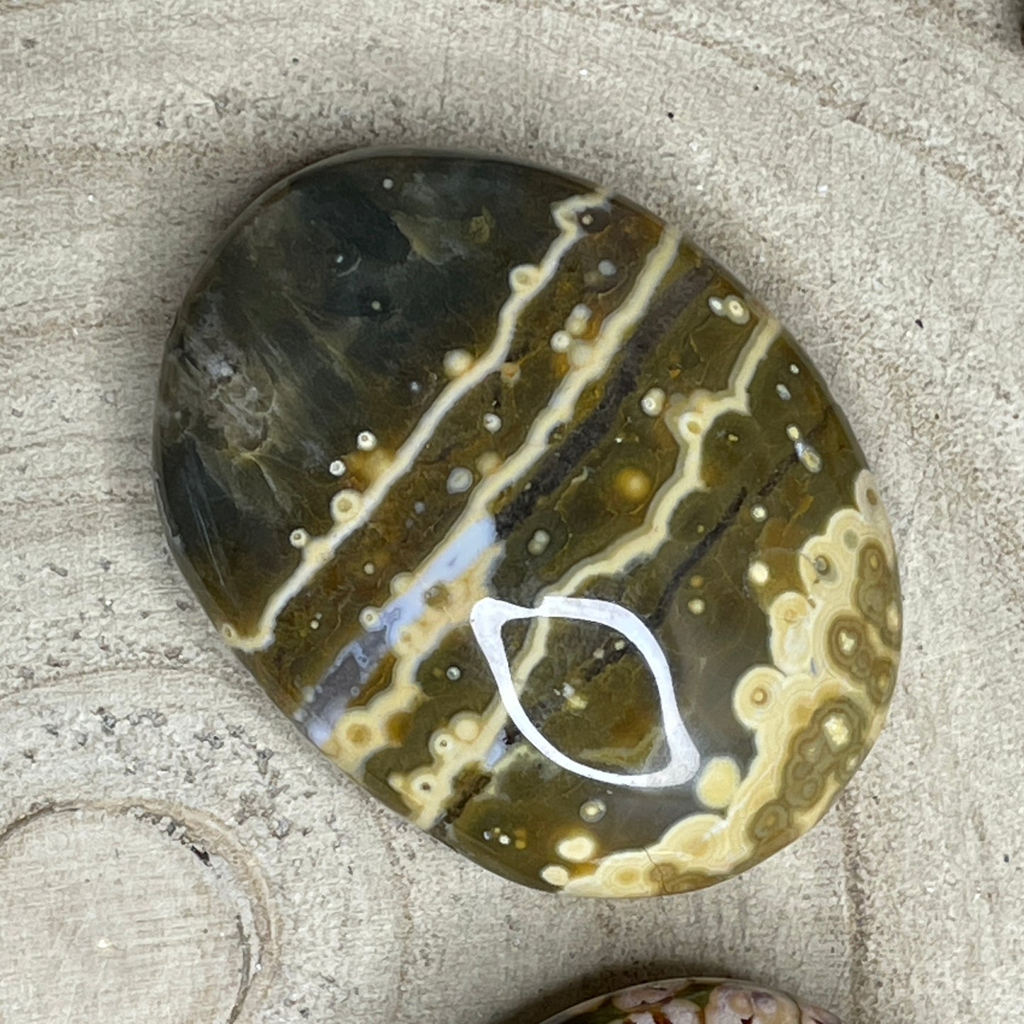 Oceaan Jaspis handsteen