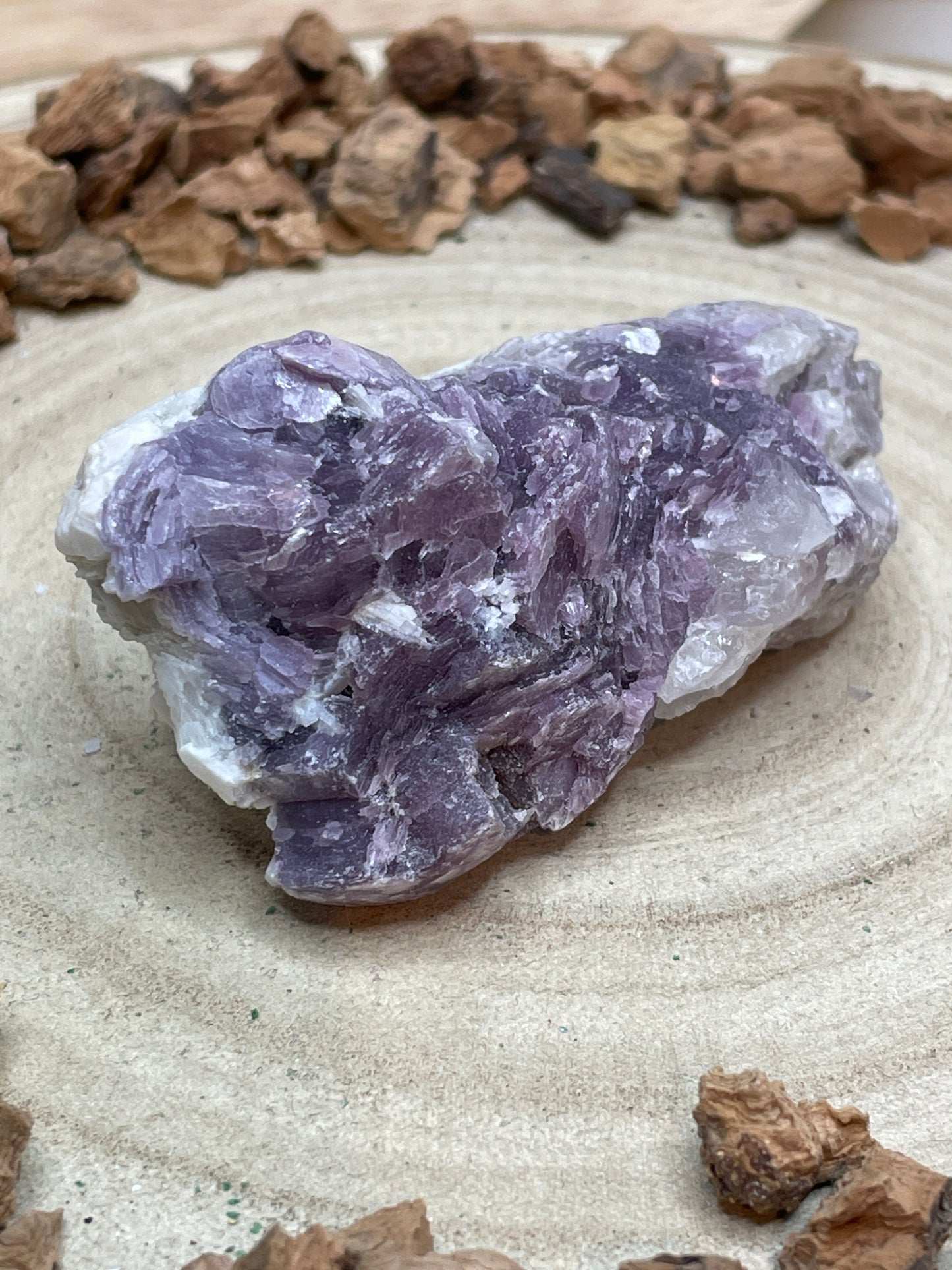 Lepidoliet cluster A+ nr.1