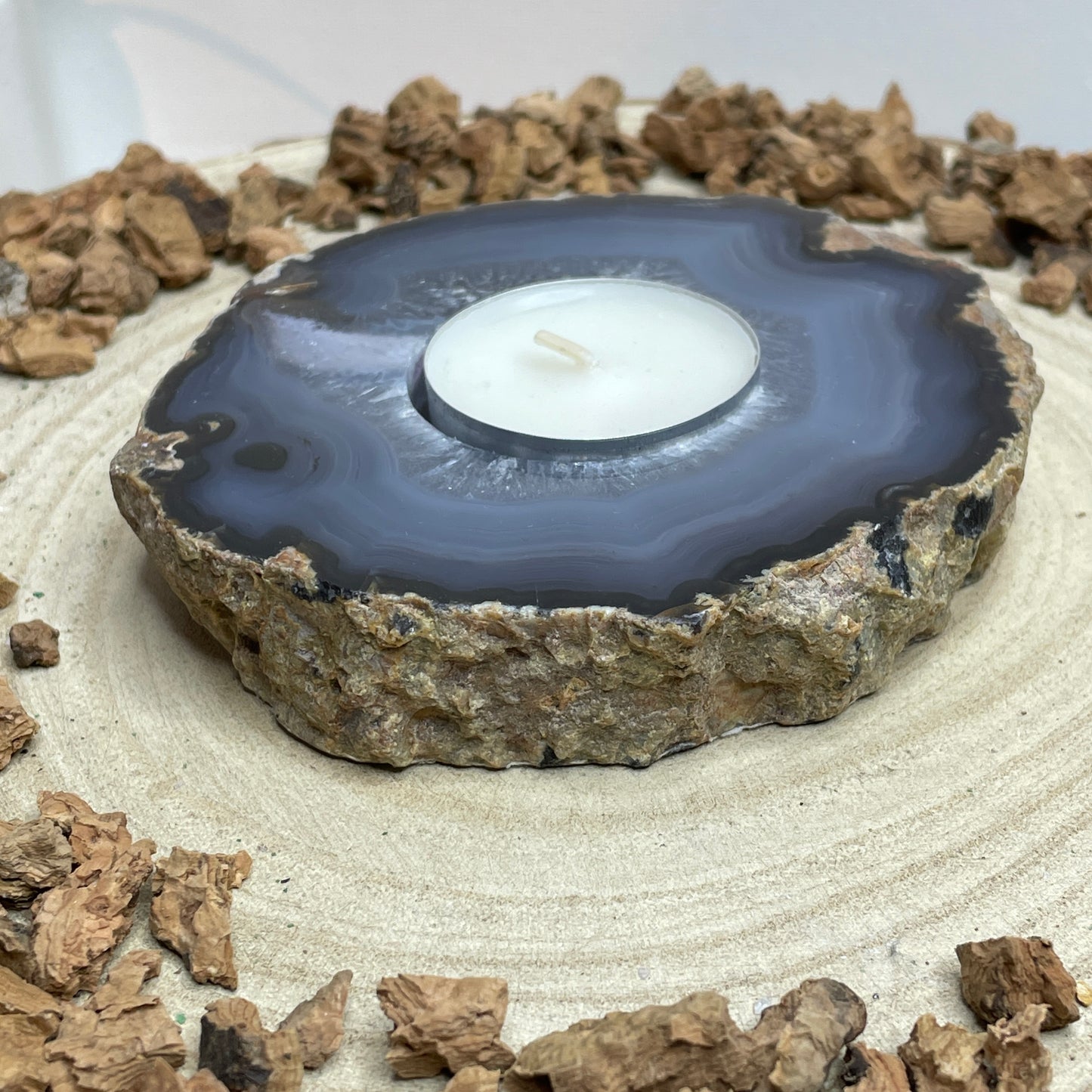 Agaat waxinelichthouder nr.101