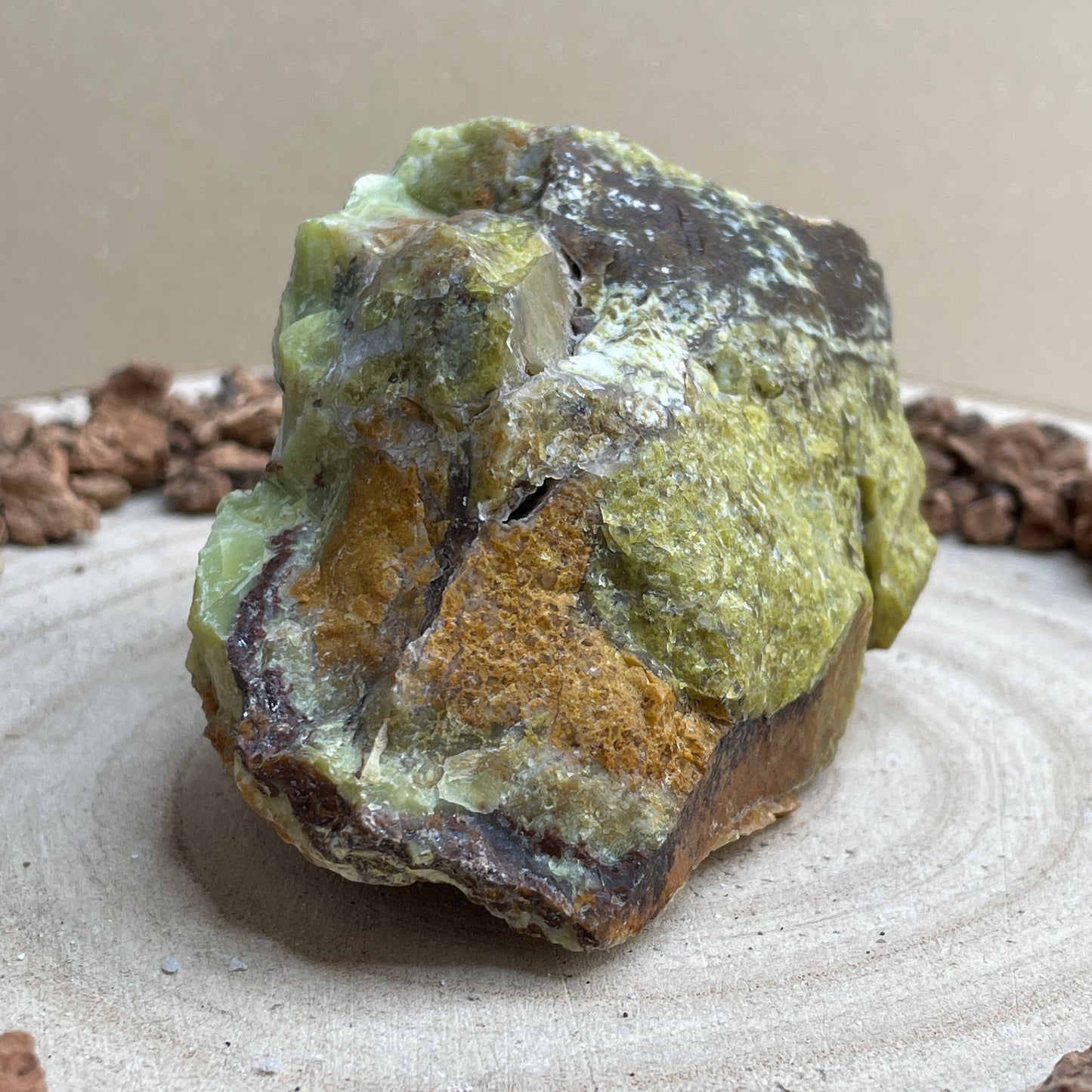 Groene Opaal ruw nr.3