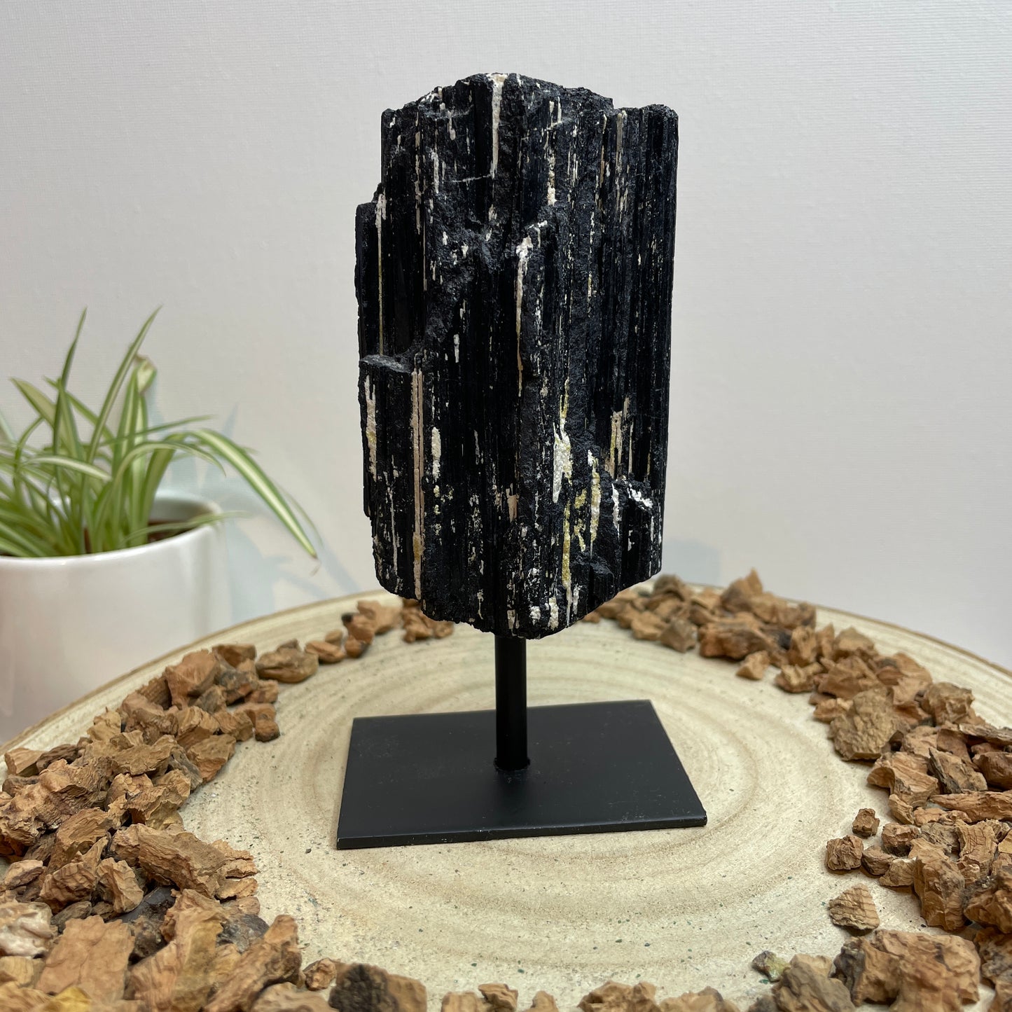 Zwarte Toermalijn op standaard nr.1