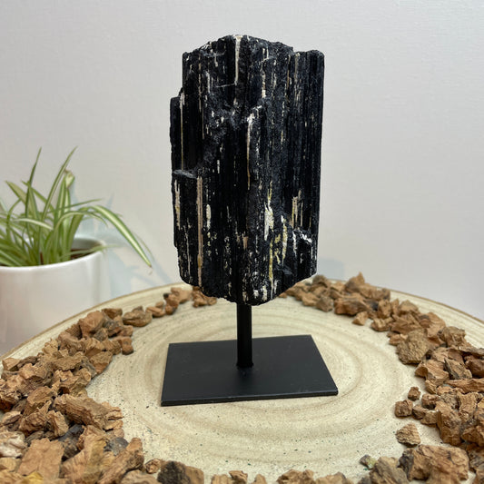 Zwarte Toermalijn op standaard nr.1