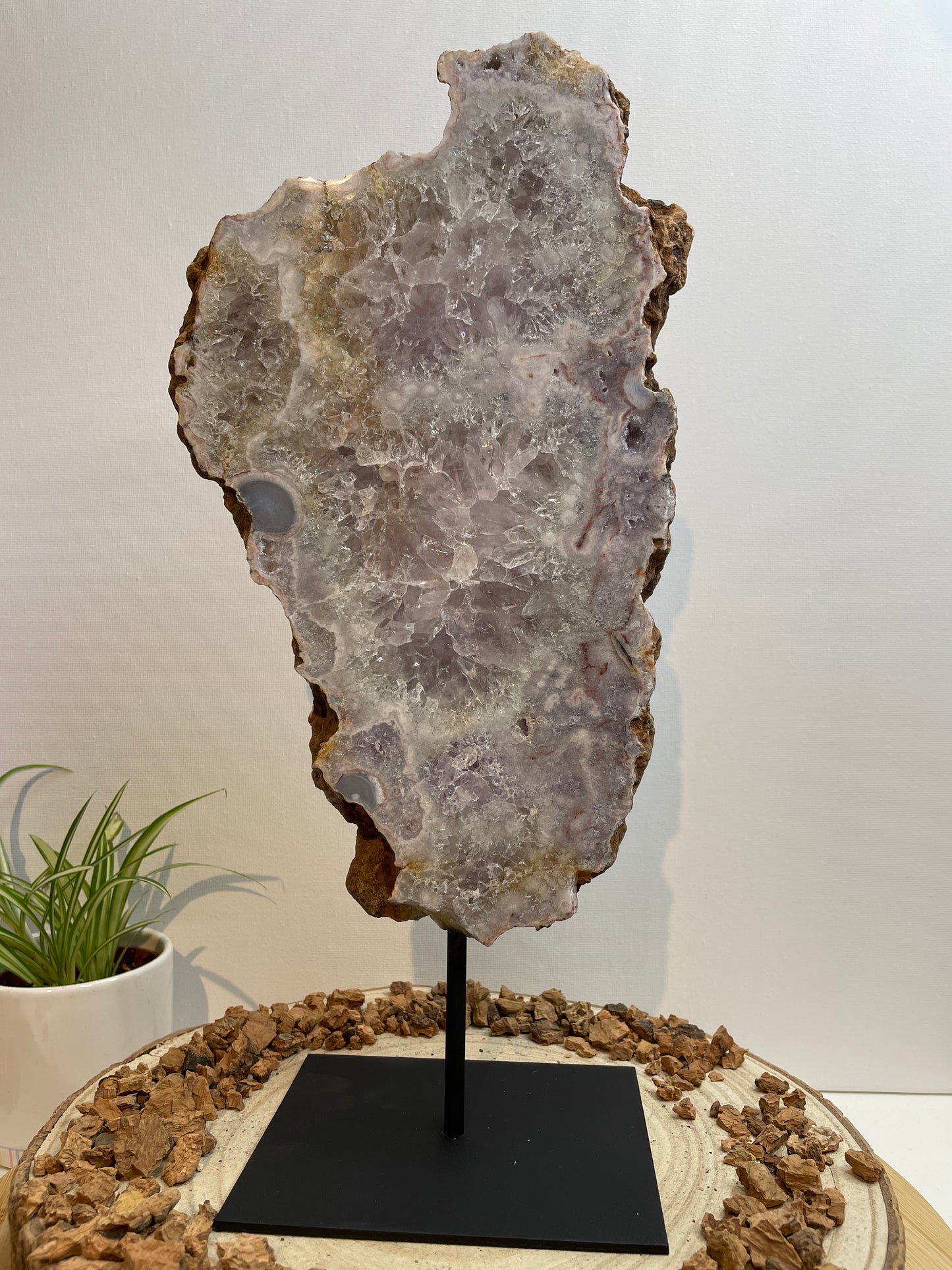 Roze Amethist op standaard nr.5