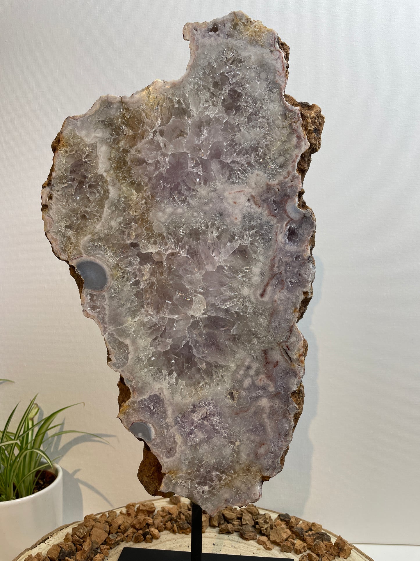 Roze Amethist op standaard nr.5