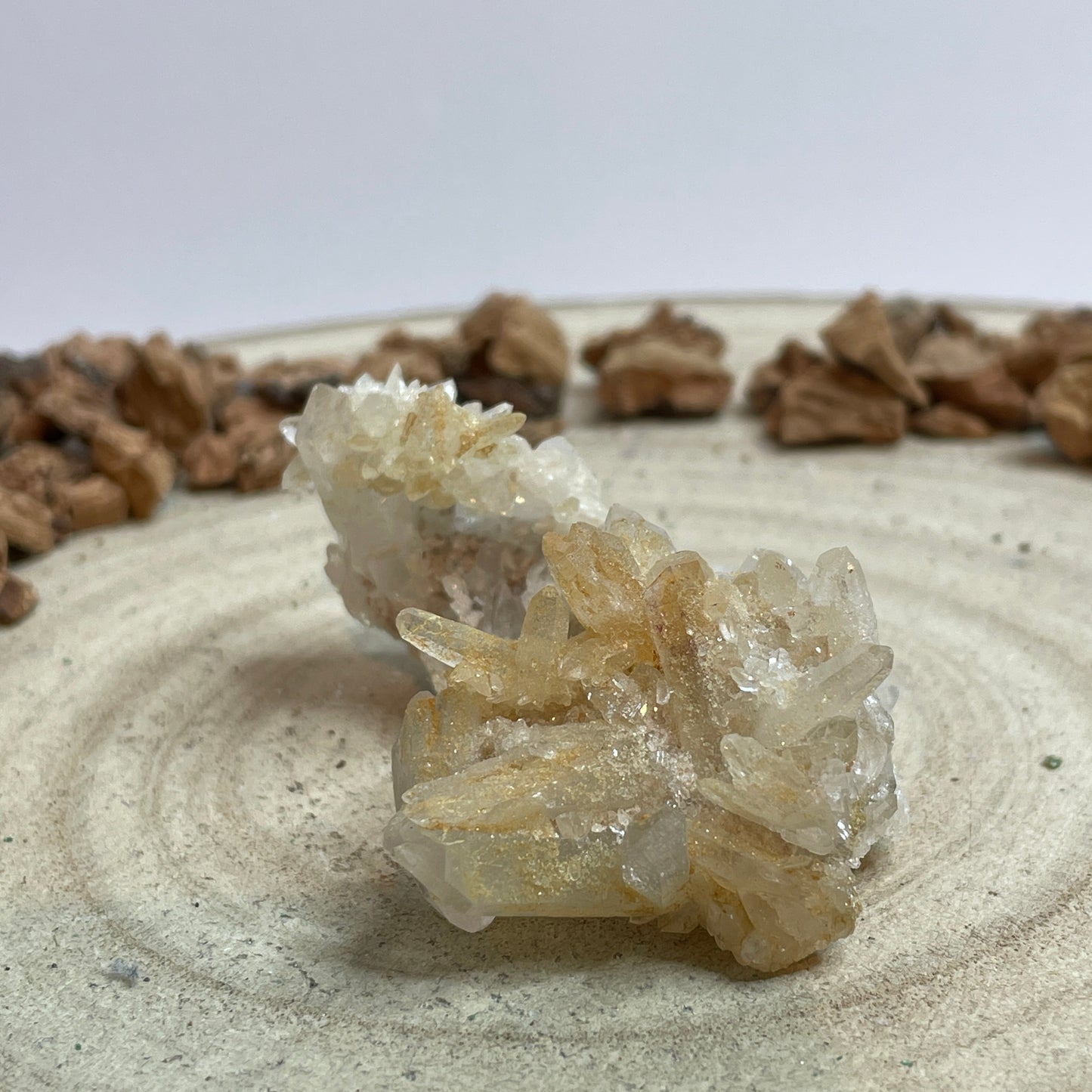 Bergkristal cluster nr.1