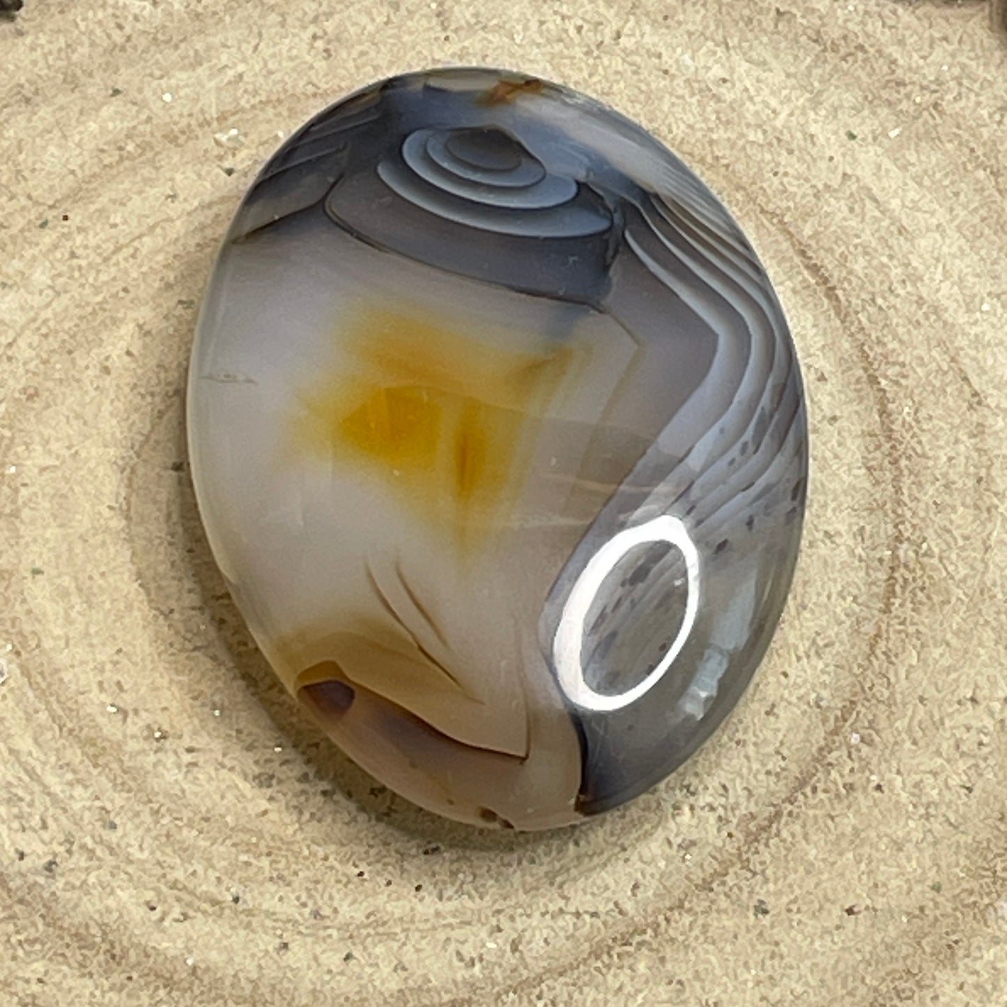 Dendriet Agaat handsteen nr. 4