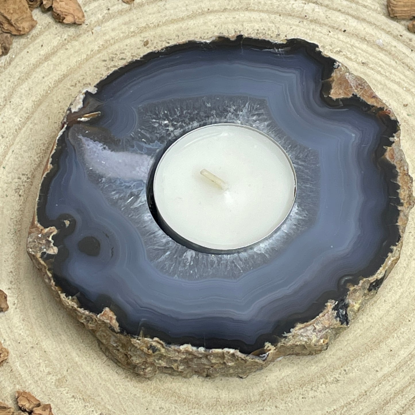 Agaat waxinelichthouder nr.101