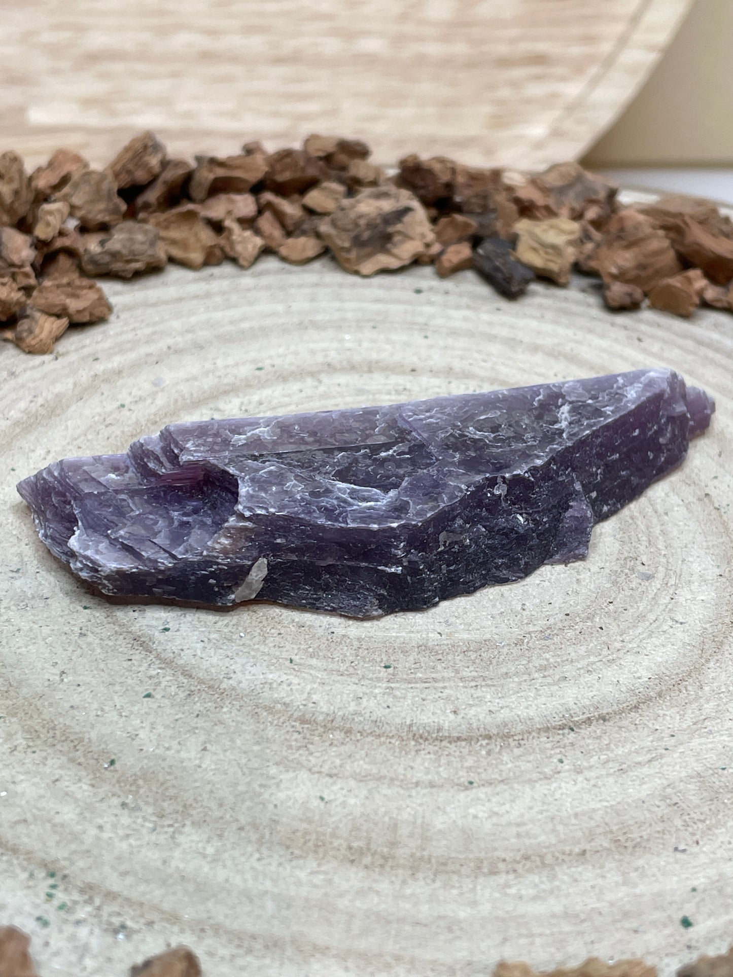 Lepidoliet ruw (gelaagd) nr.1