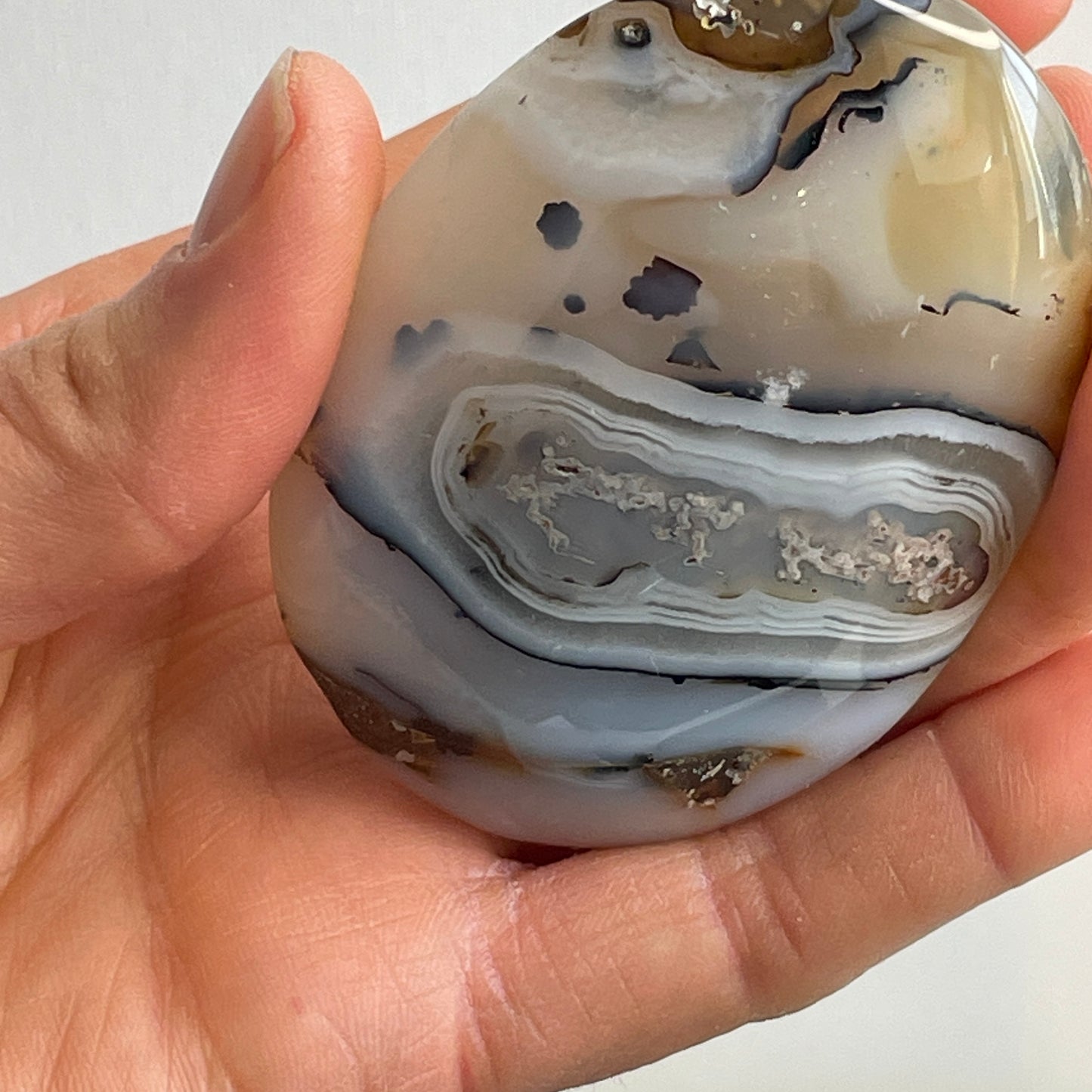 Dendriet Agaat handsteen nr. 5