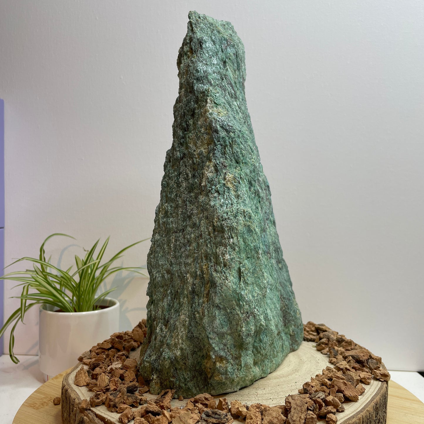 Fuchsiet ruw cut base XL