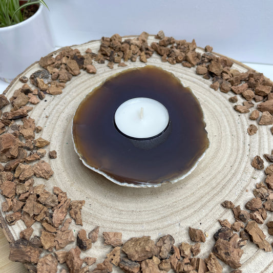 Agaat waxinelichthouder nr.103