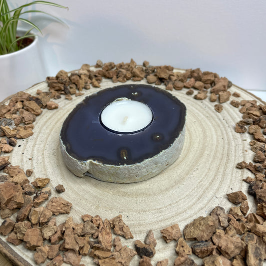 Agaat waxinelichthouder nr.104