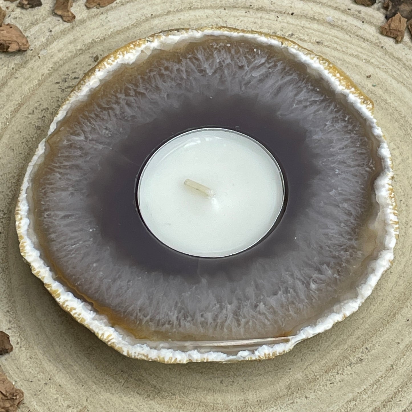 Agaat waxinelichtje nr.100