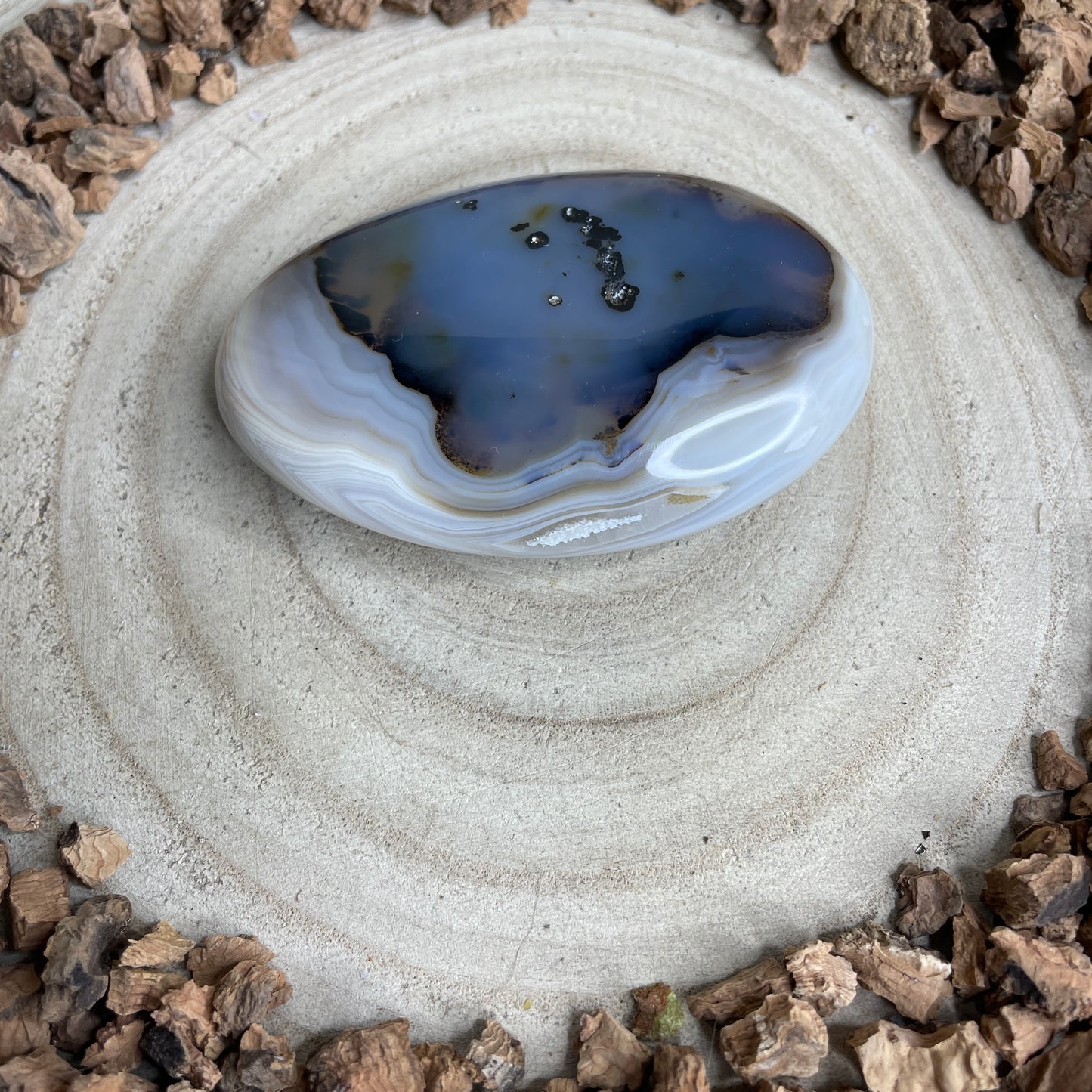 Dendriet Agaat handsteen 2