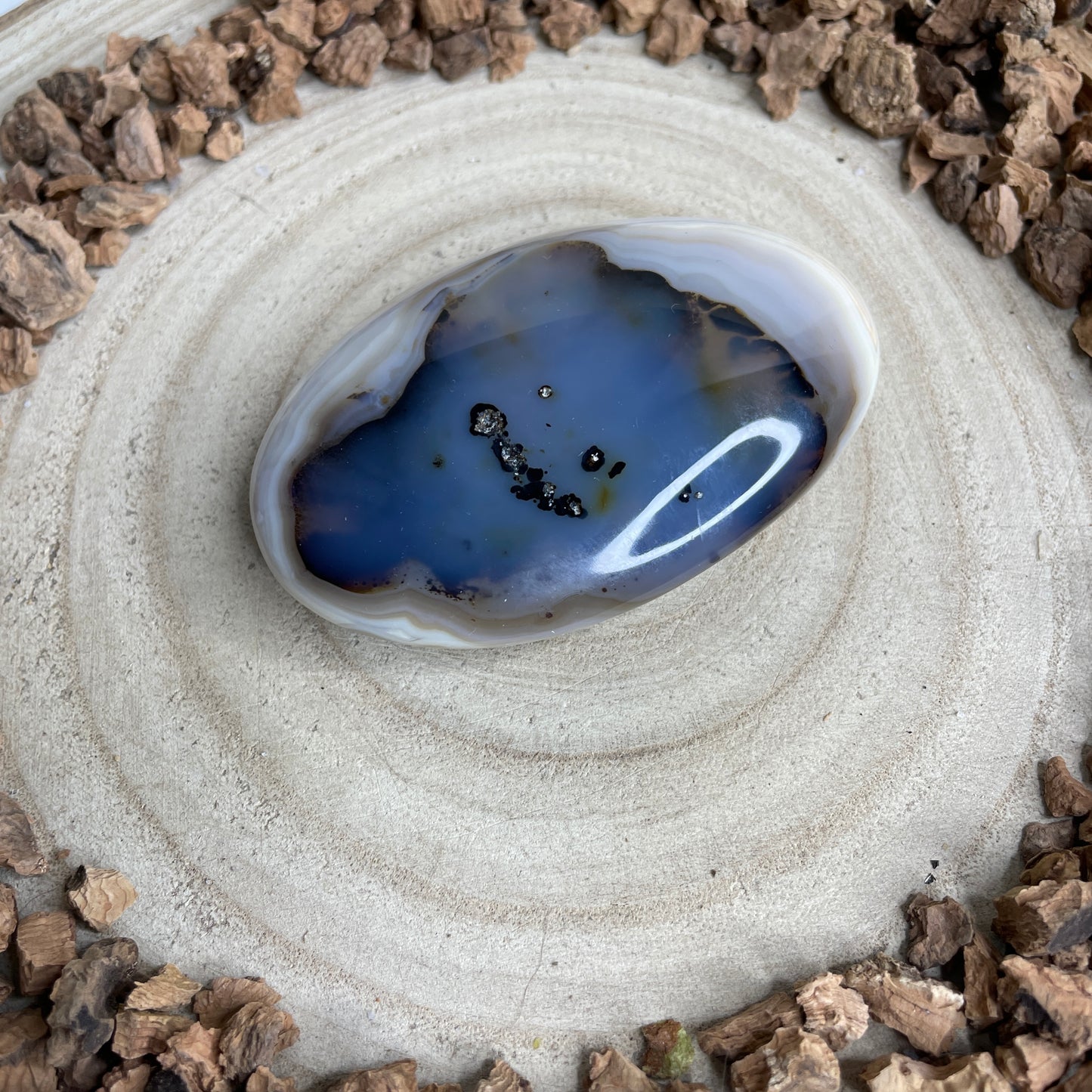 Dendriet Agaat handsteen 2
