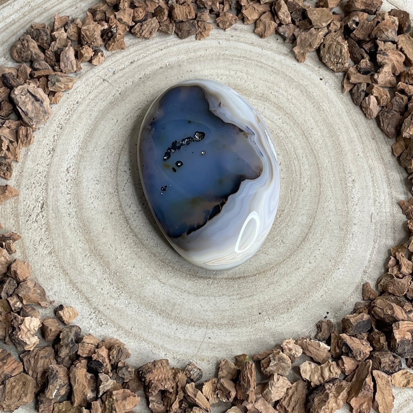 Dendriet Agaat handsteen 2