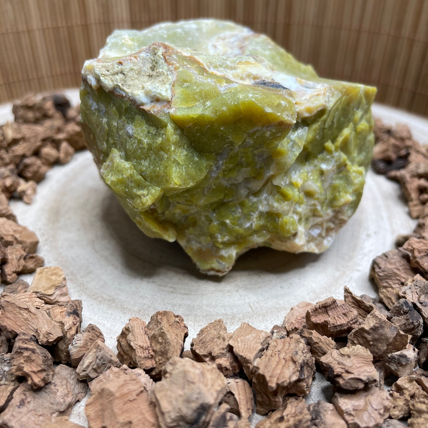 Groene Opaal ruw nr.2