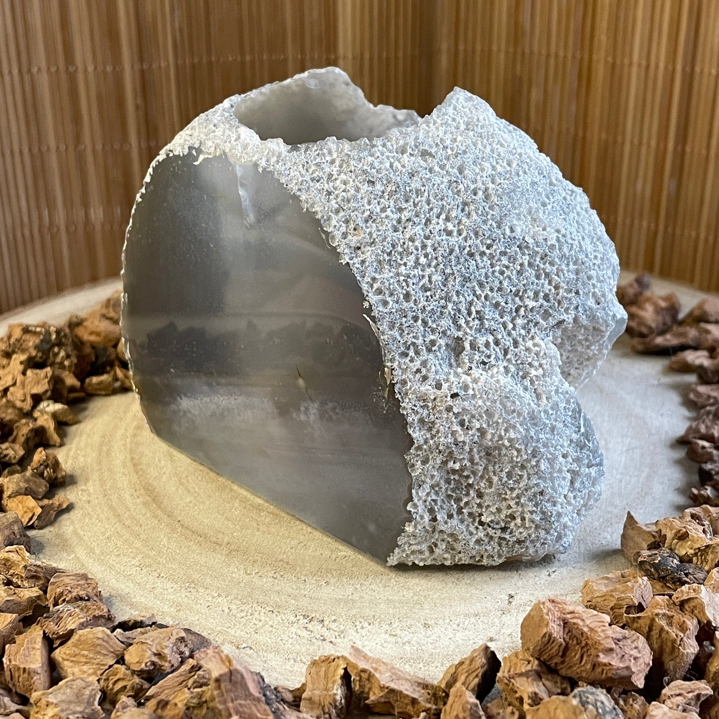 Agaat waxinelichthouder nr.3