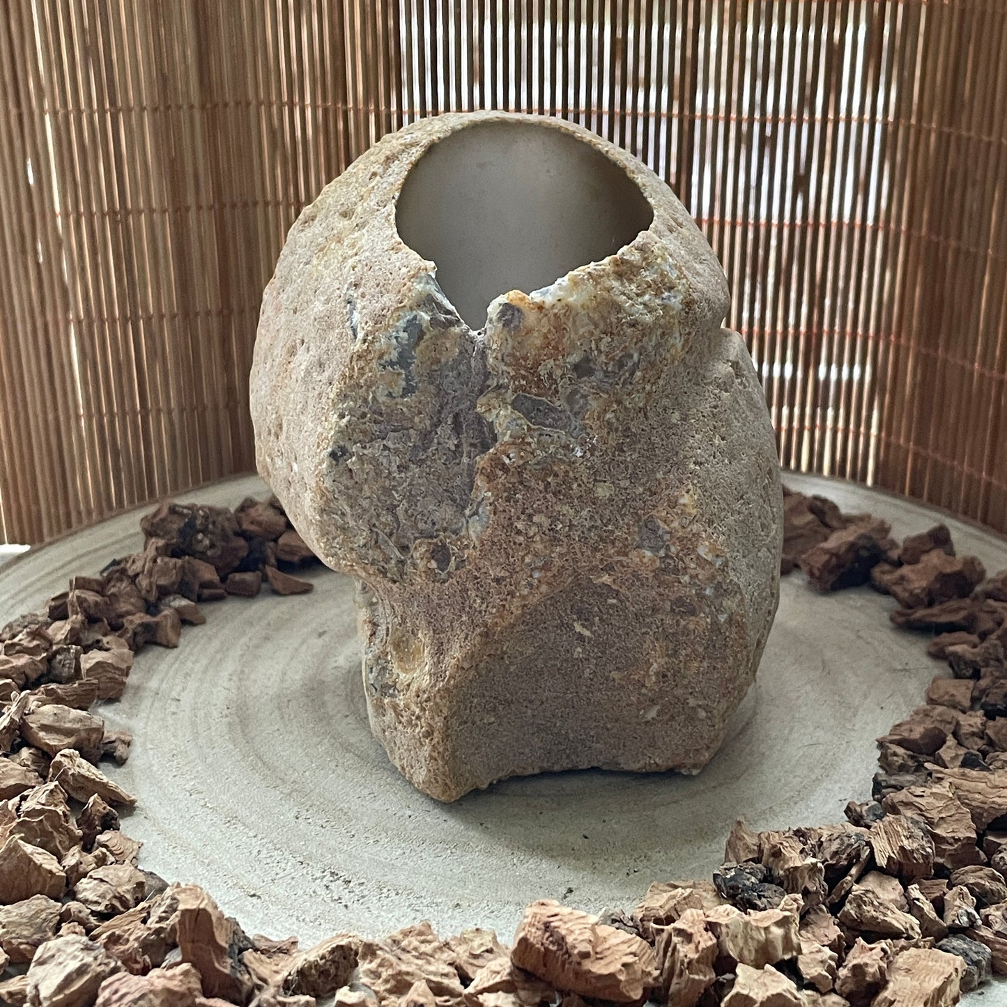 Agaat waxinelichthouder nr.4