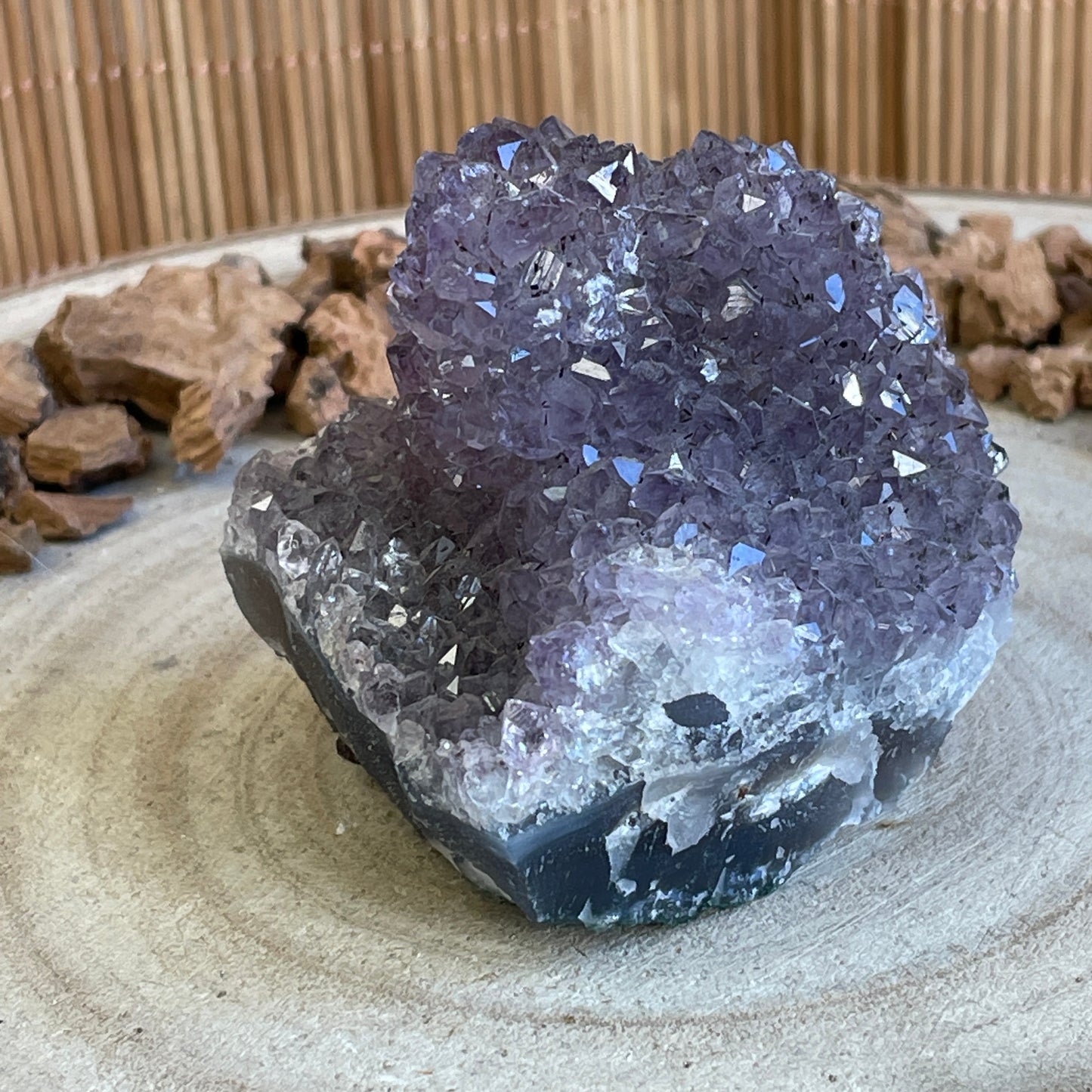 Ruwe Amethist cluster nr. 5