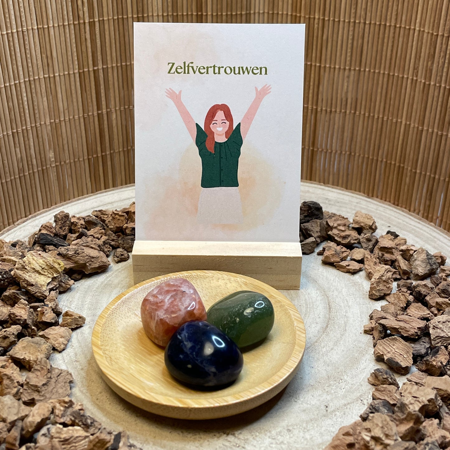 Edelsteen Setje Zelfvertrouwen